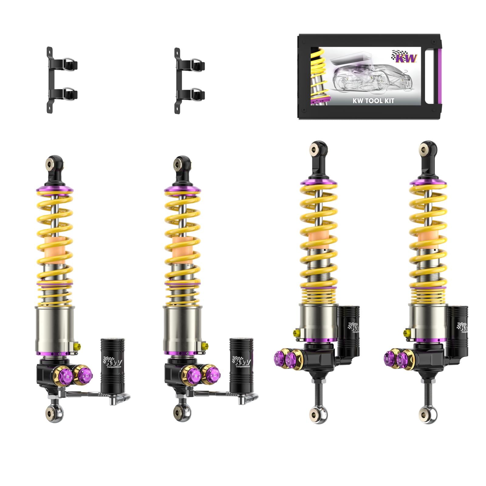 KW Coilover kit V5 w. HLS 4 Hydraulik Liftsystem