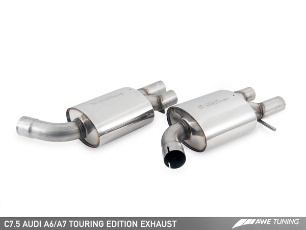 AWE Resonated Downpipes for Audi 3.0T