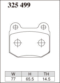 Dixcel Type Z Brake Pads - STI/Evo/GTR/350Z/BRZ/86 (Brembo) (Rear)