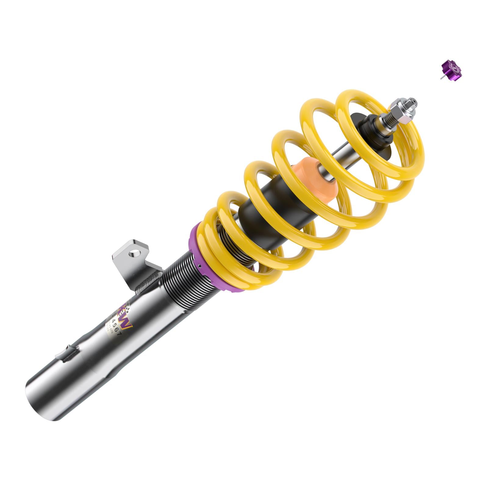 KW Coilover suspension V2 comfort (incl. deactivation for electronic dampers) SEAT IBIZA Mk IV SPORTCOUPE (6J1, 6P5) 06/2008-12/2018 (180800AC)
