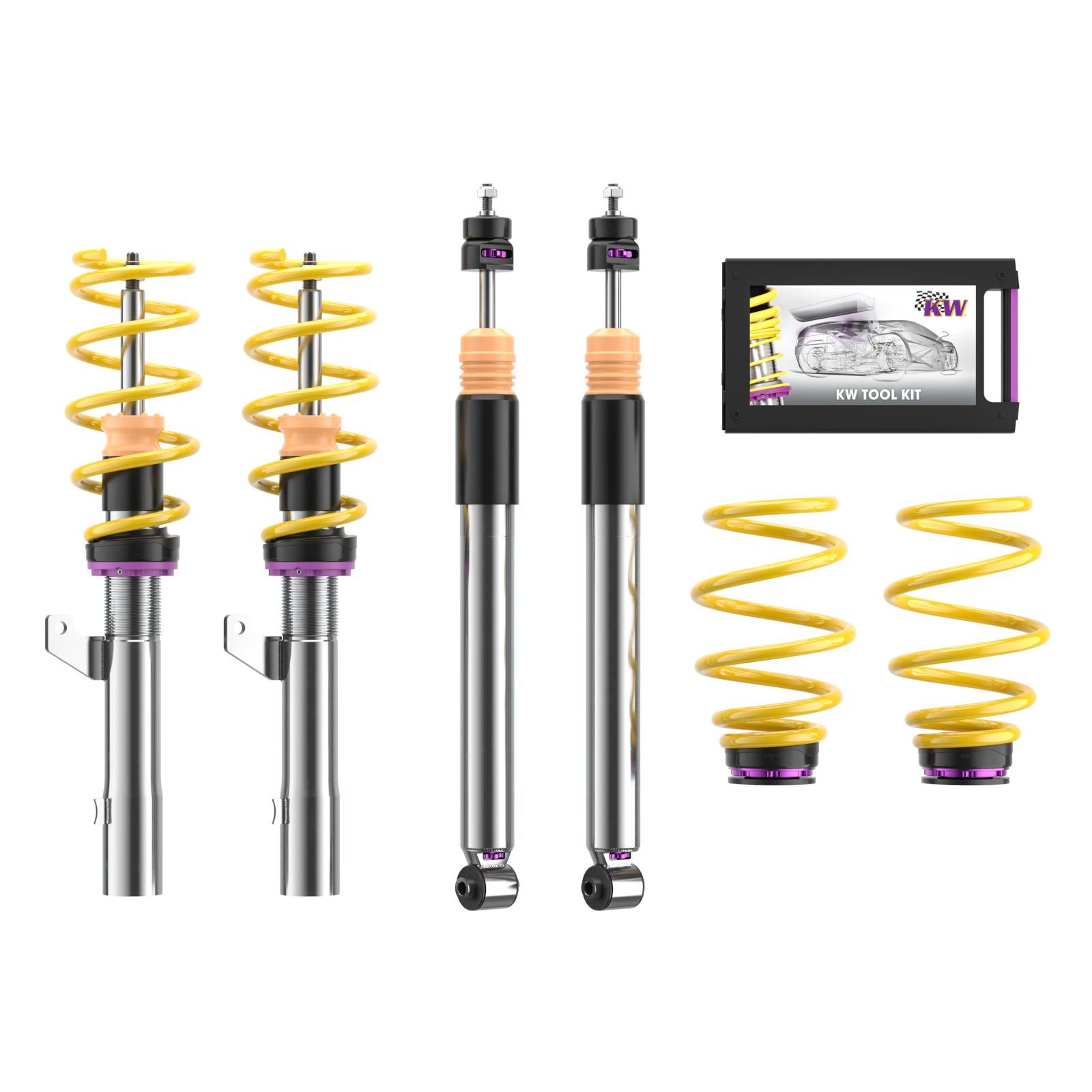 KW Leveling suspension V3 VW GOLF VII (5G1, BQ1, BE1, BE2) 08/2012- (352088000R)