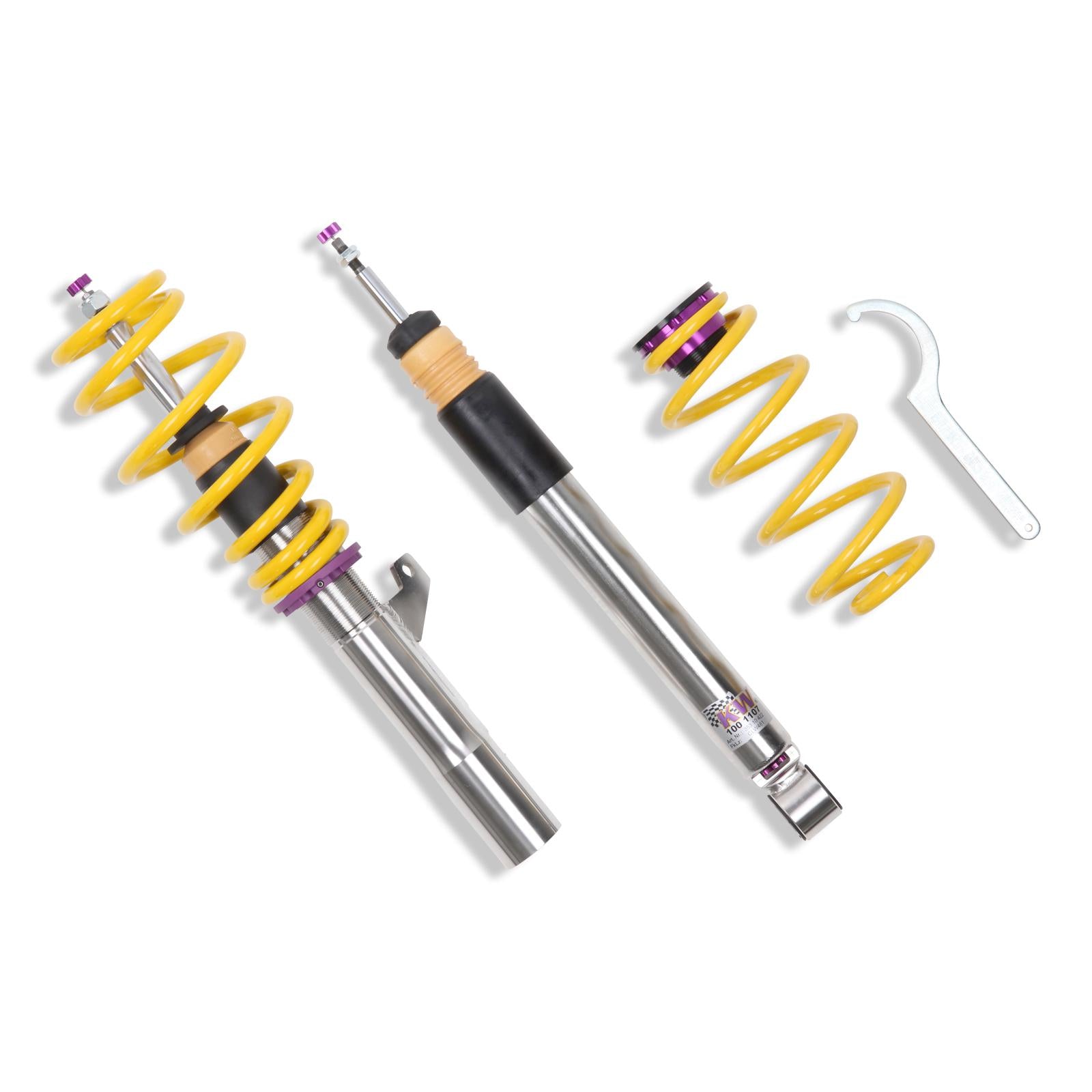 KW Coilover suspension V3 inox AUDI A3 Sportback (8PA) 09/2004-12/2015 (3521000C)