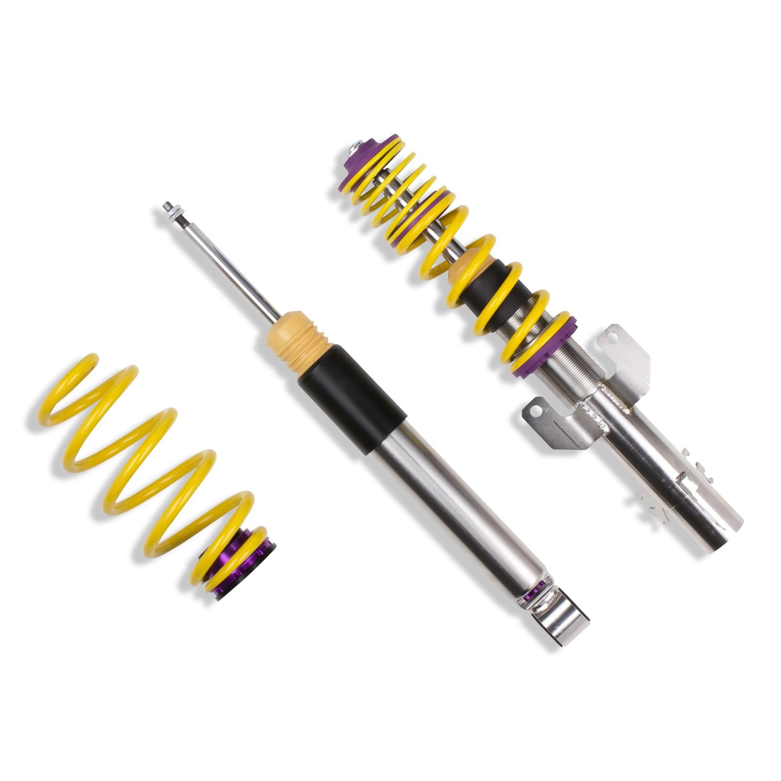 KW Coilover suspension V3 inox AUDI A1 (8X1, 8XK) 05/2010-10/2018 (3521000F)
