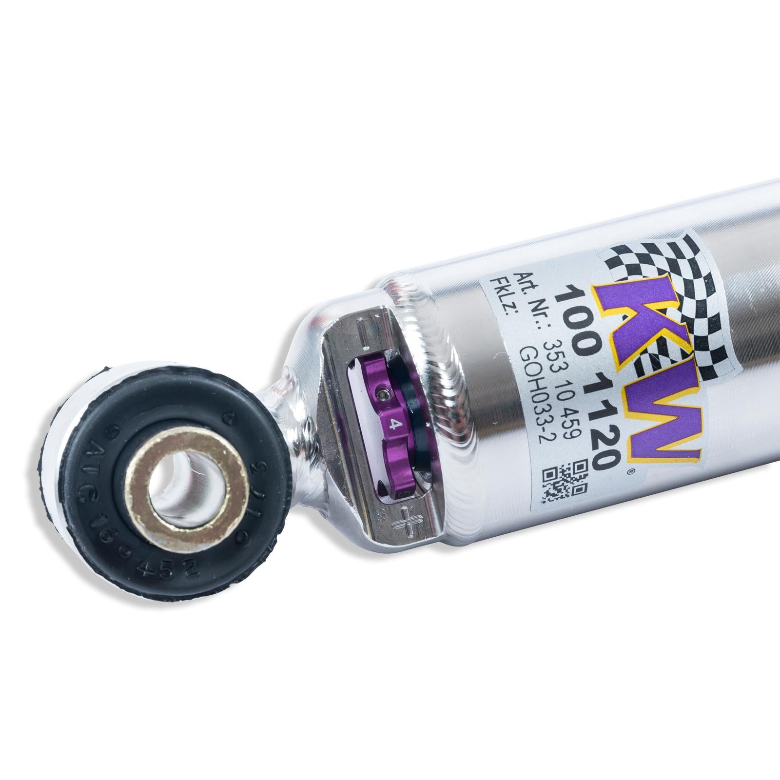 KW Coilover suspension V3 inox AUDI A4 (8W2, 8WC, B9) 05/2015- (352100AV)