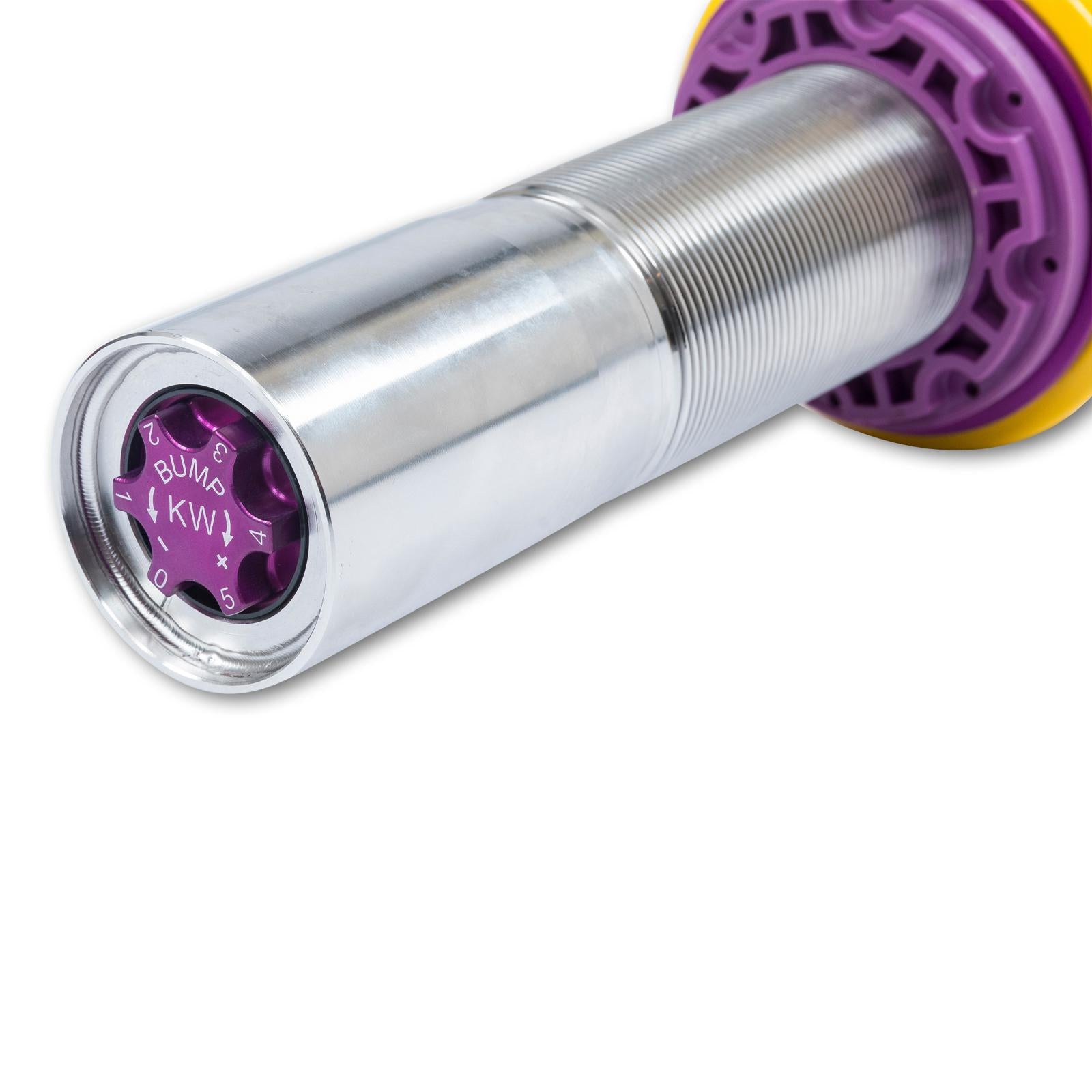 KW Coilover suspension V3 inox (incl. deactivation for electronic dampers) AUDI A4 (8W2, 8WC, B9) 05/2015- (352100BJ)