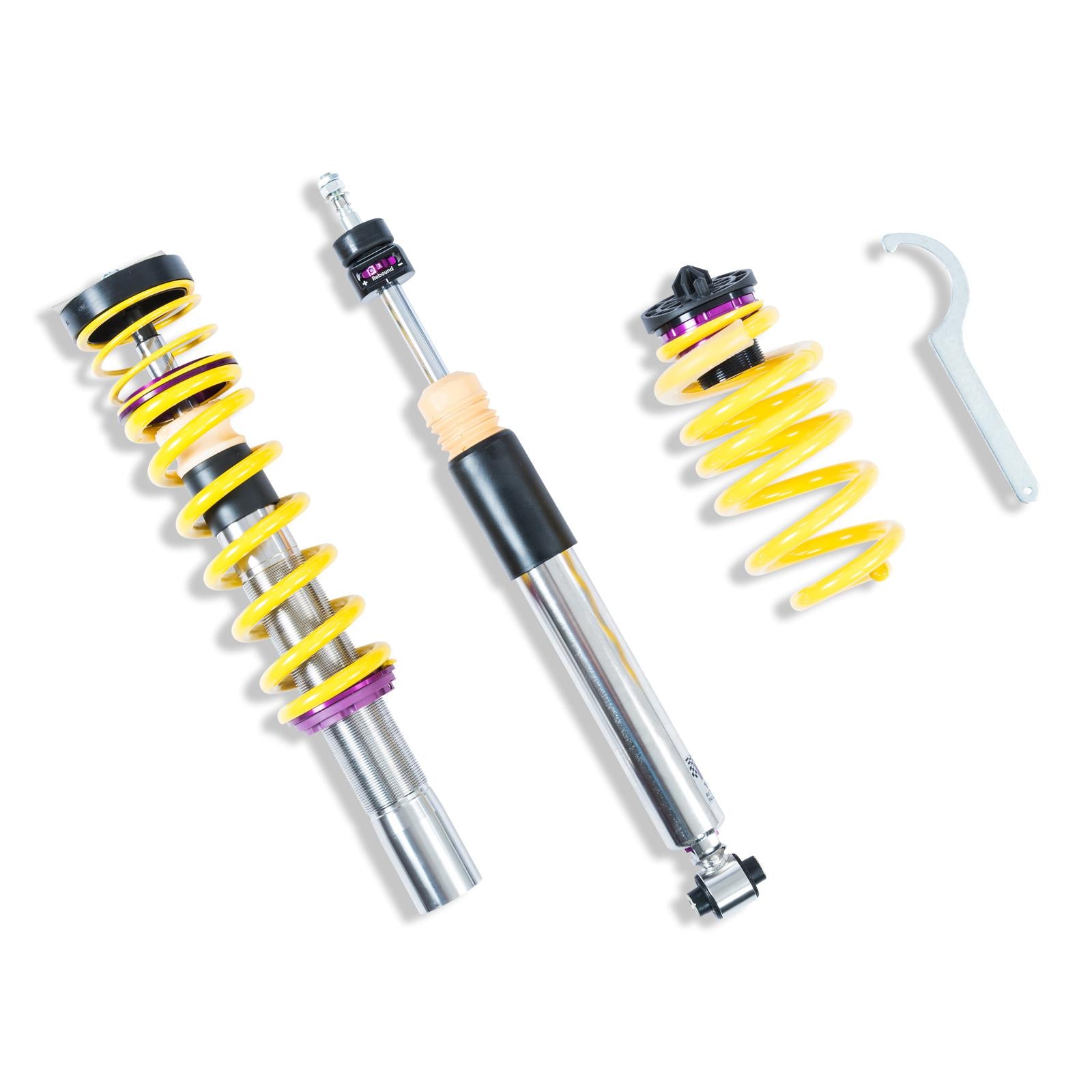 KW Coilover suspension V3 inox (incl. deactivation for electronic dampers) AUDI A5 (F53, F5P) 06/2016- (352100BR)