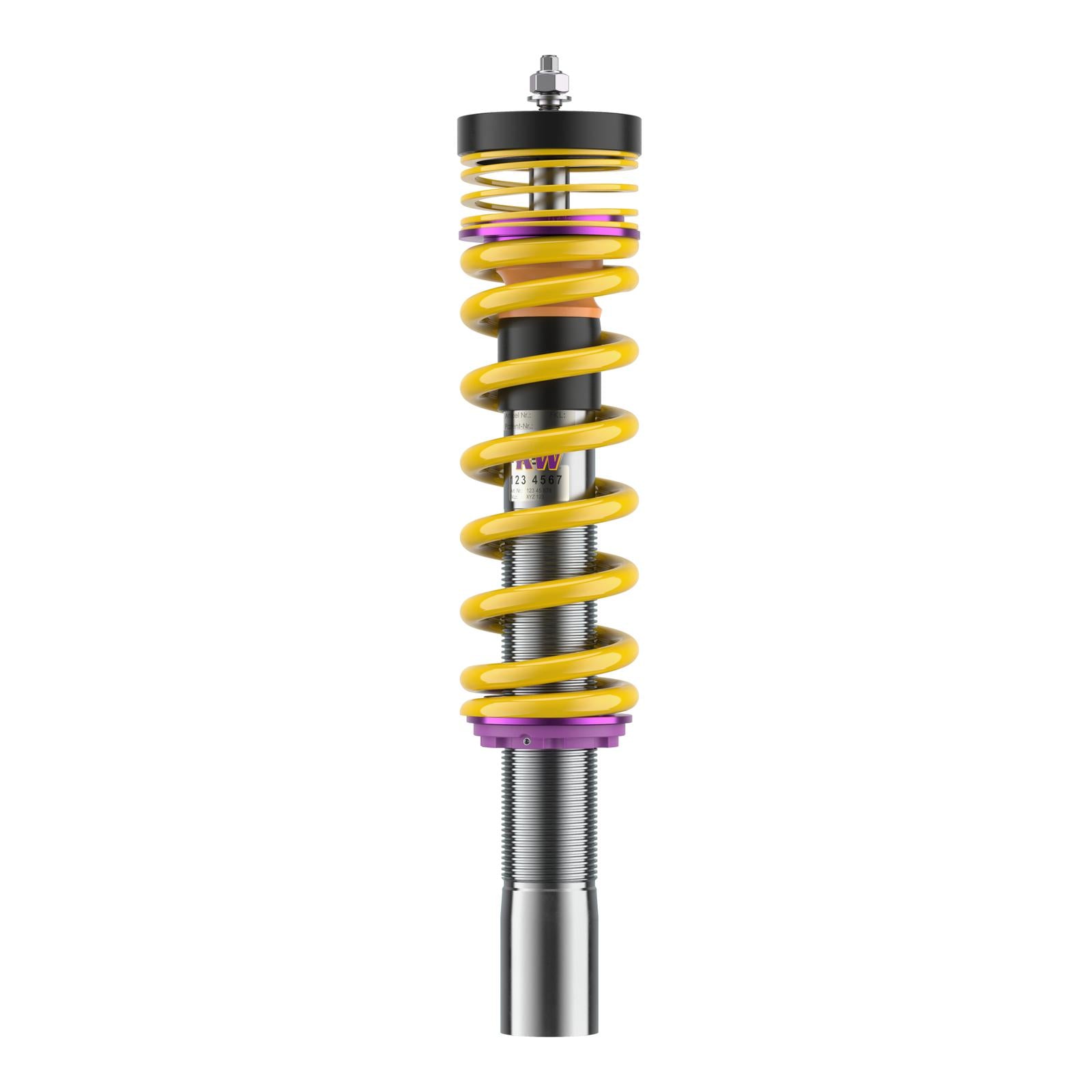KW Coilover suspension V3 inox (incl. deactivation for electronic dampers) AUDI A4 Avant (8W5, 8WD, B9) 08/2015- (352100BV)