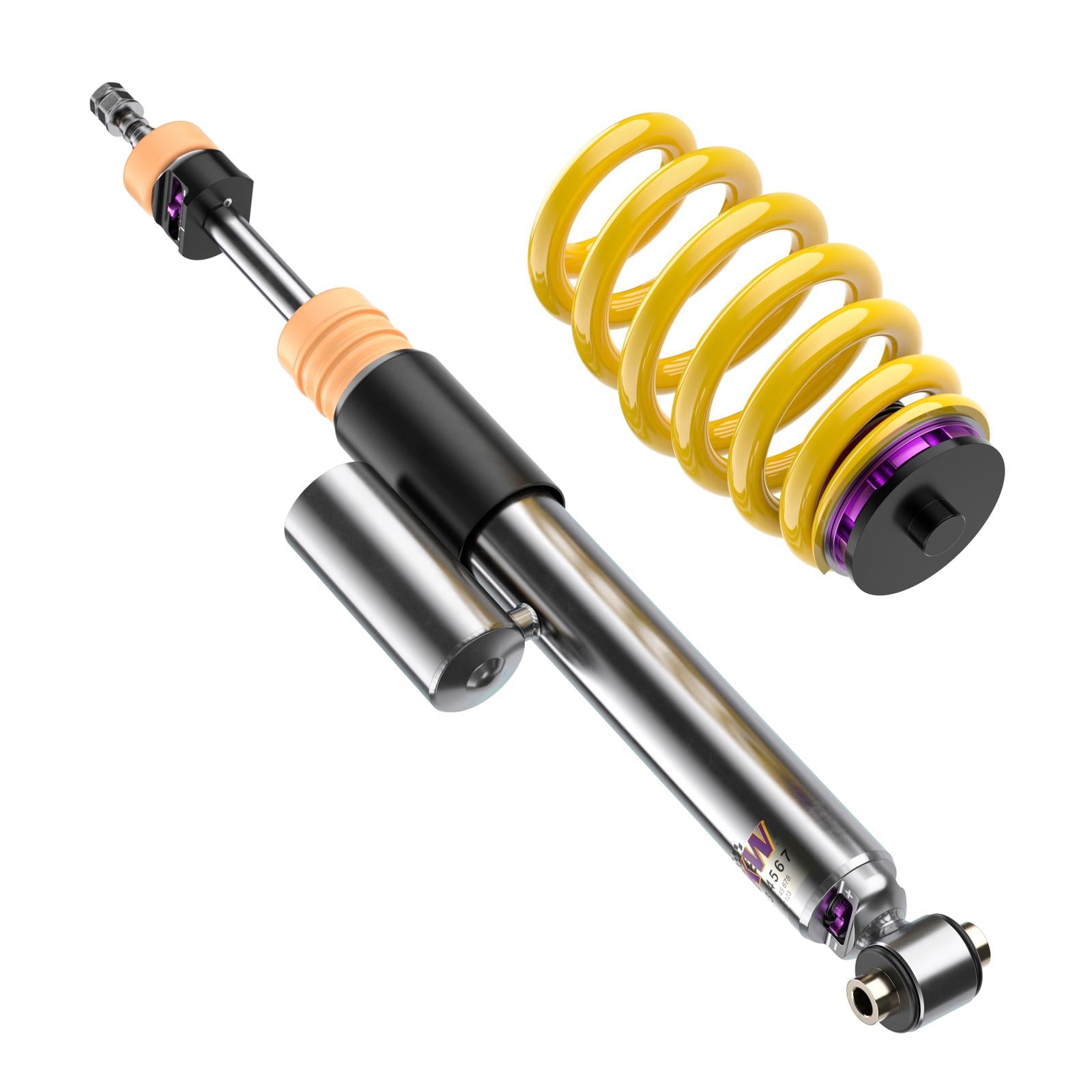 KW Coilover suspension V3 inox (incl. deactivation for electronic dampers) AUDI A4 Avant (8W5, 8WD, B9) 08/2015- (352100CH)