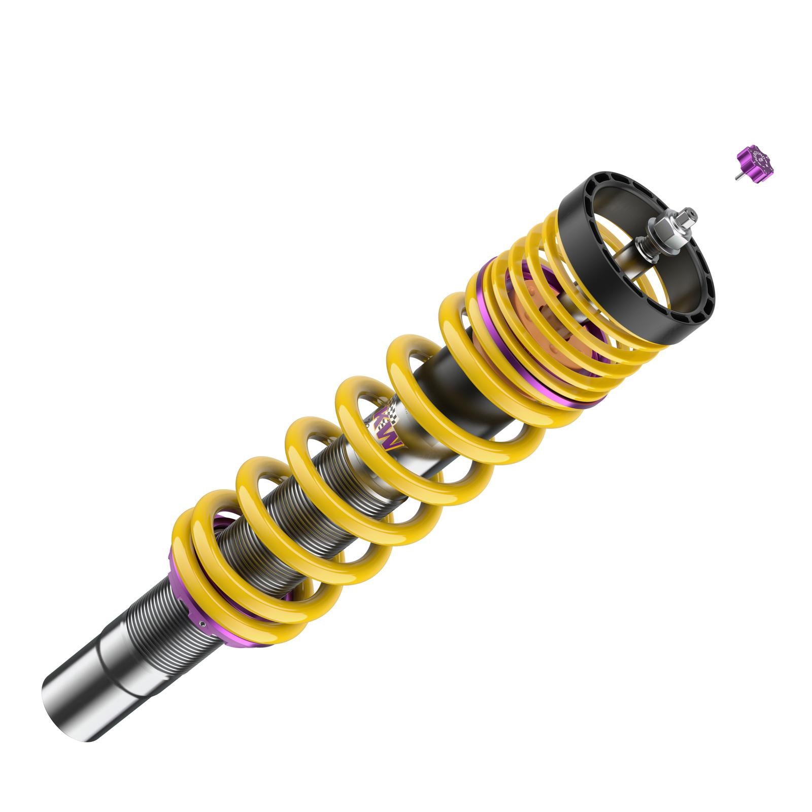 KW Coilover suspension V3 inox (incl. deactivation for electronic dampers) AUDI A5 (F53, F5P) 06/2016- (352100CJ)