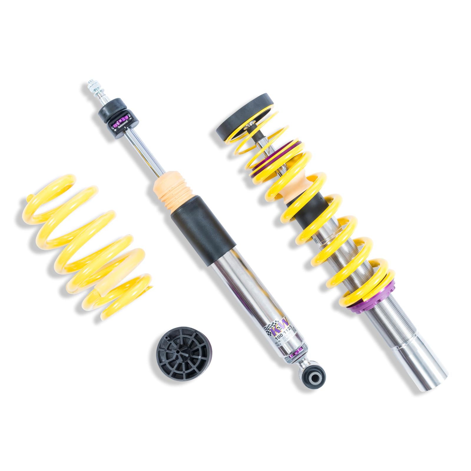 KW Coilover suspension V3 inox (incl. deactivation for electronic dampers) AUDI A5 Convertible (F57, F5E) 11/2016- (352100CQ)