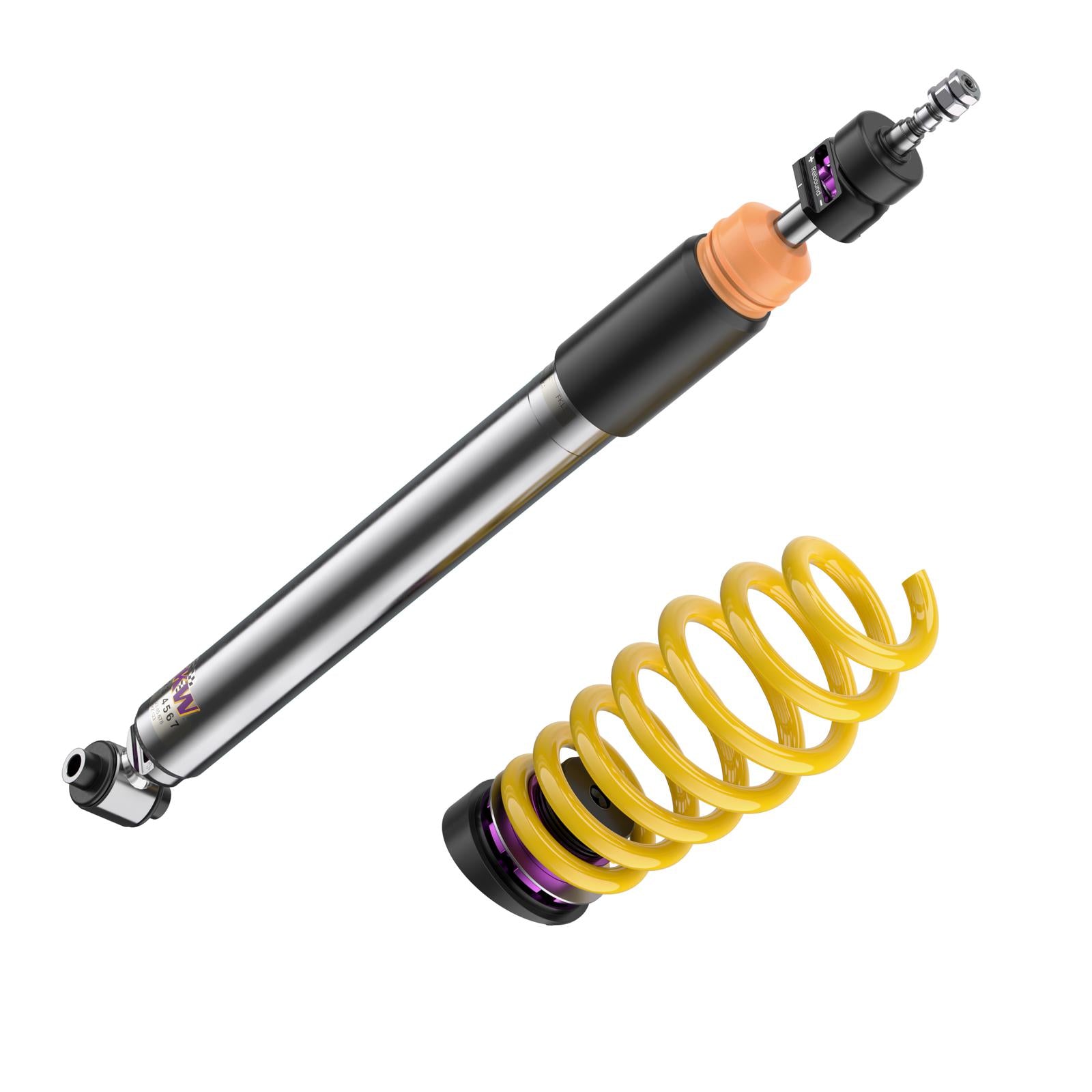 KW Coilover suspension V3 inox (incl. deactivation for electronic dampers) AUDI A7 Sportback (4KA) 10/2017-