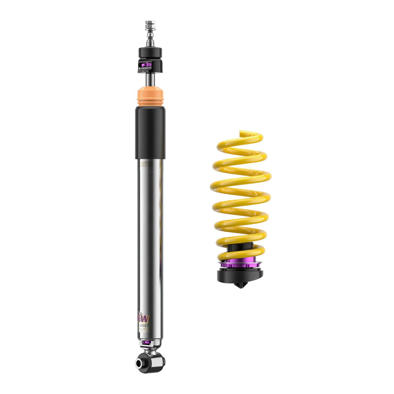KW Coilover suspension V3 inox (incl. deactivation for electronic dampers) AUDI A7 Sportback (4KA) 10/2017-