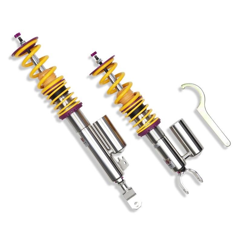 KW Coilover suspension V3 inox (incl. deactivation for electronic dampers) AUDI A3 Limousine (8YS) 04/2020-