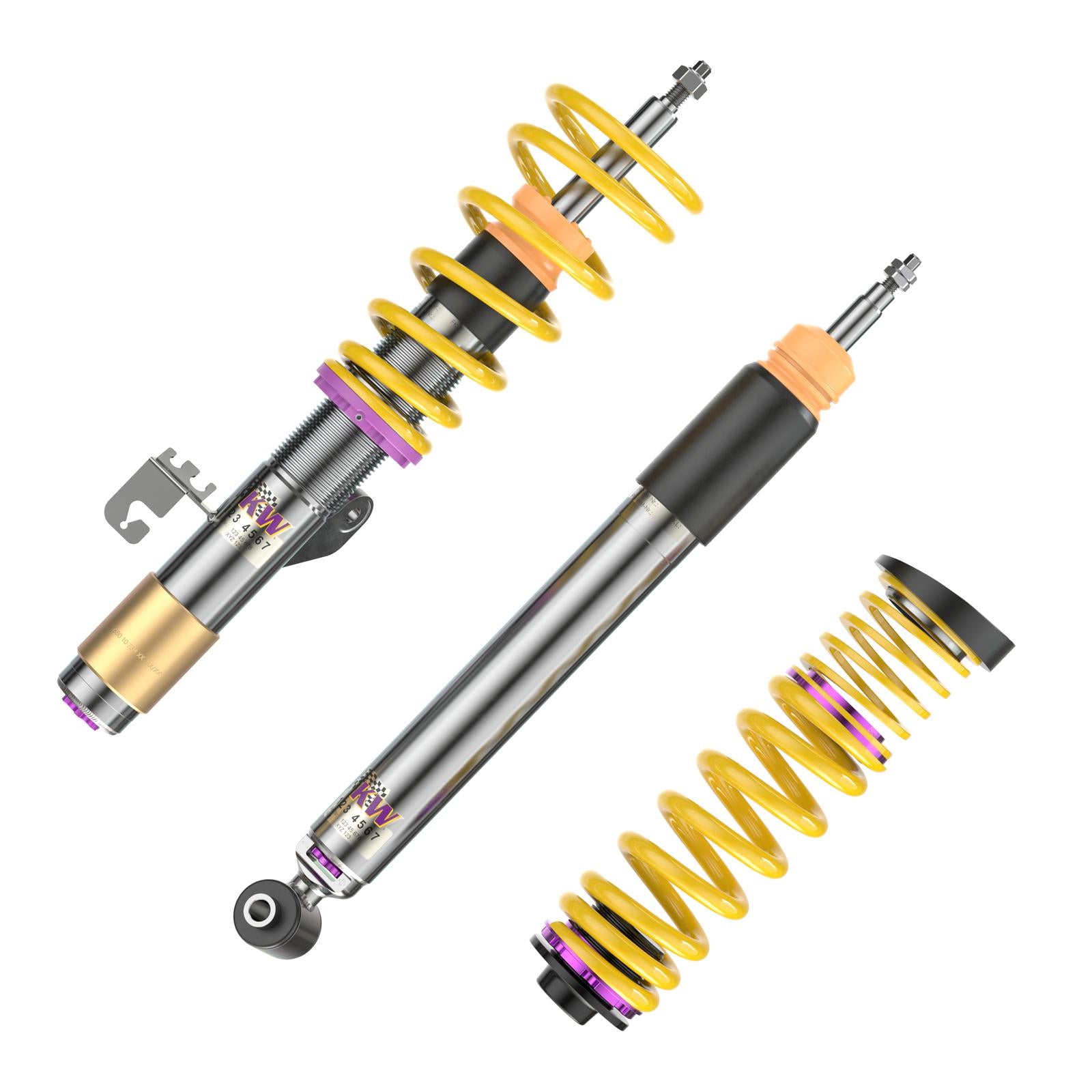 KW Coilover suspension V3 inox BMW 2 Coupe (F22, F87) 10/2012- (3522000Q)