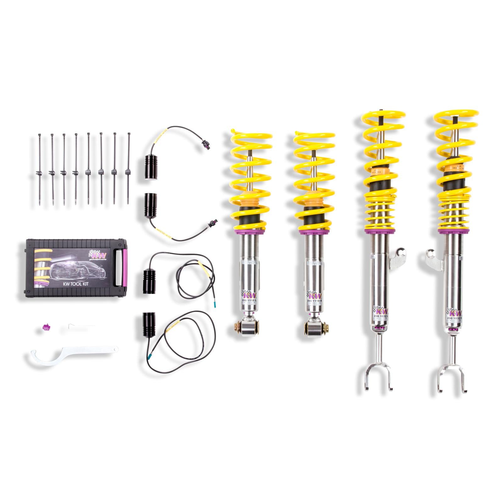 KW Coilover suspension V3 inox (incl. deactivation for electronic dampers) BMW 6 Coupe (F13) 07/2011-10/2017