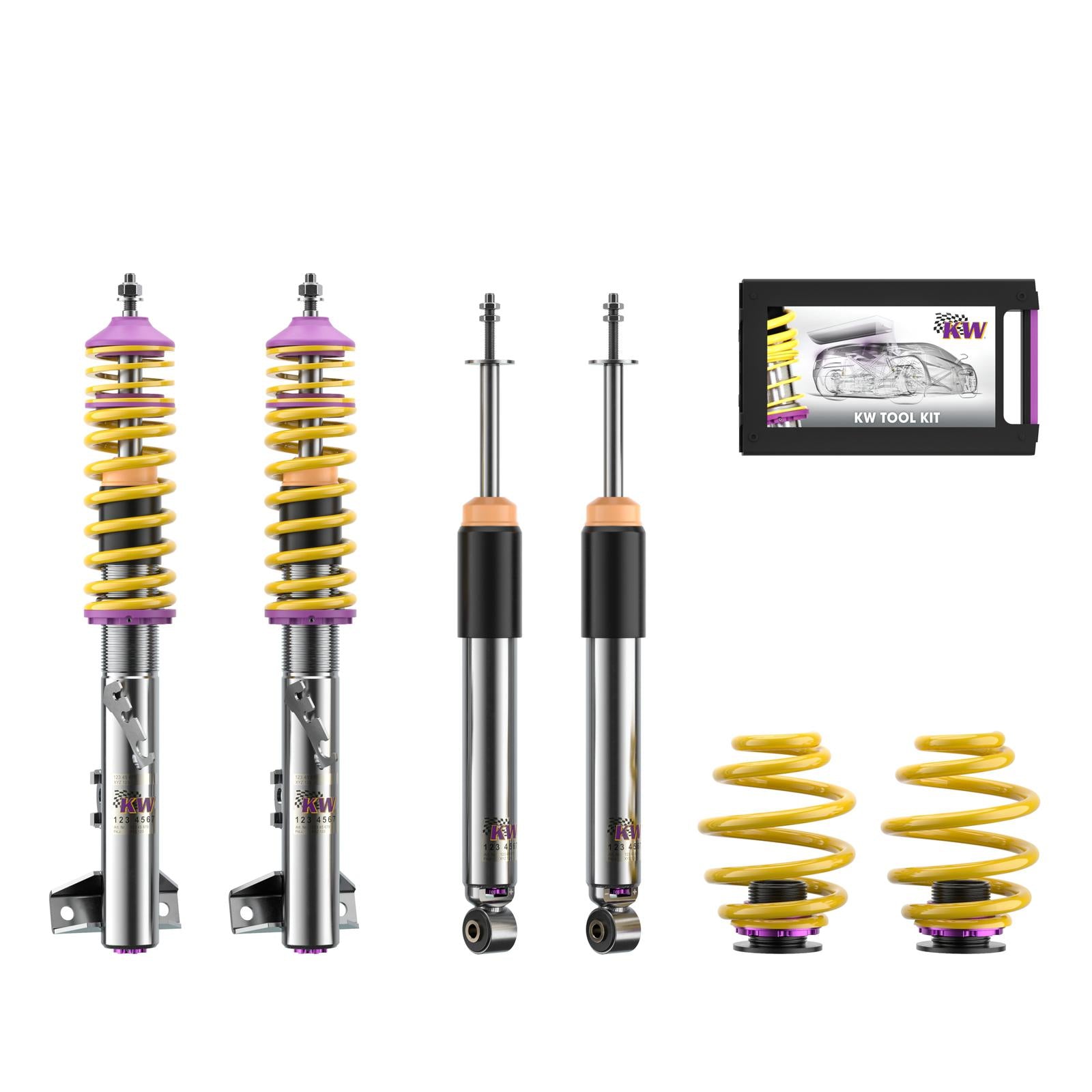KW Coilover suspension V3 inox BMW 3 Compact (E36) 01/1994-08/2000
