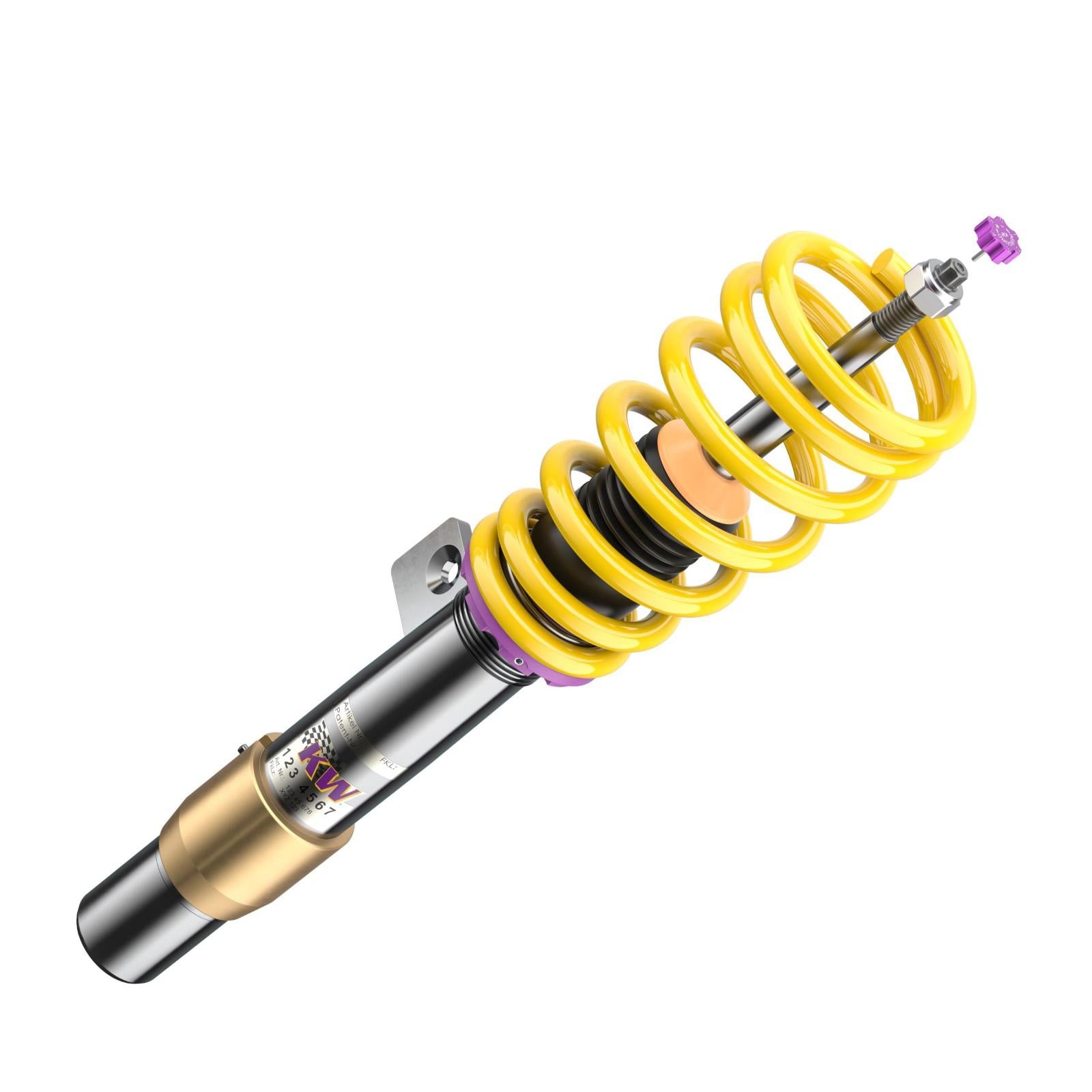 KW Coilover suspension V3 inox (without deactivation for electronic dampers) BMW 3 Coupe (E92) 01/2005-12/2013