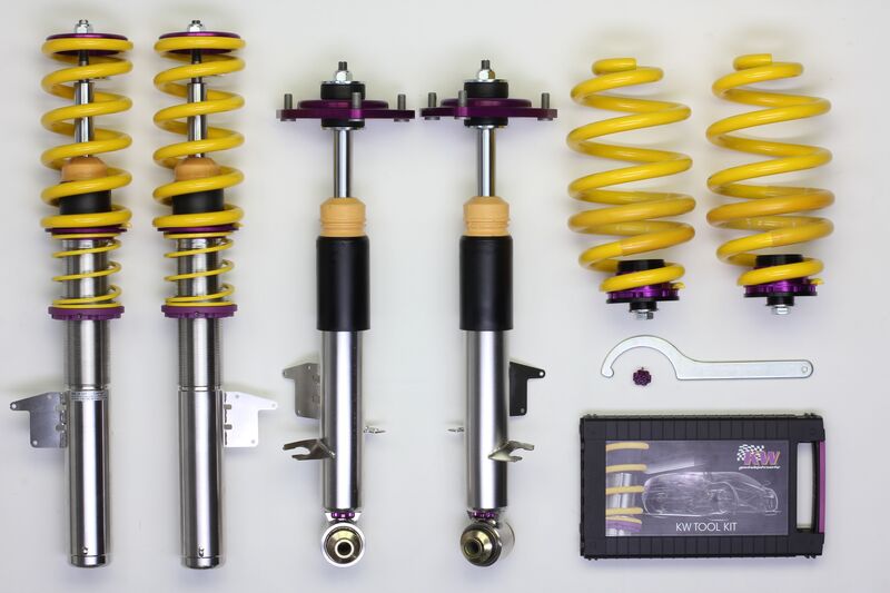 KW Coilover suspension V3 inox BMW X5 (E70) 02/2006-07/2013 (35220069)