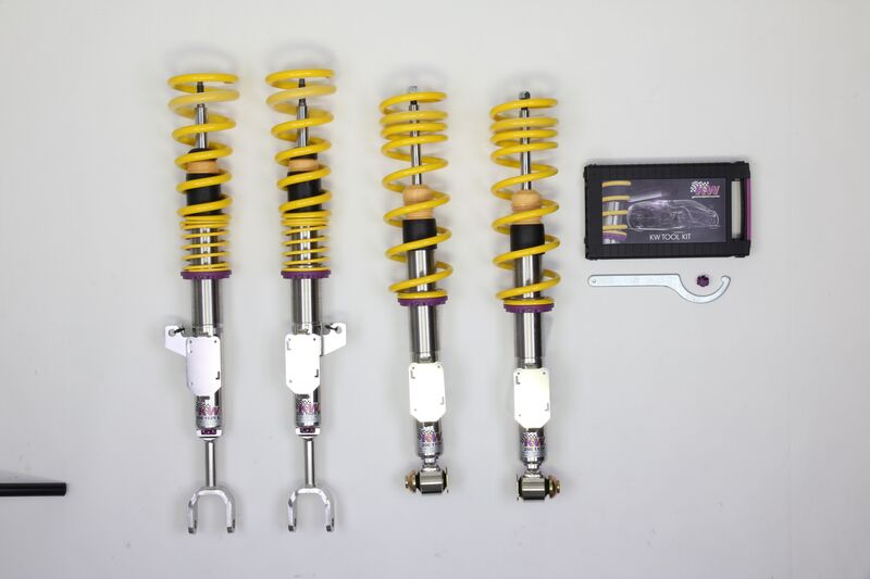 KW Coilover suspension V3 inox BMW 5 (F10) 01/2009-10/2016 (35220080)