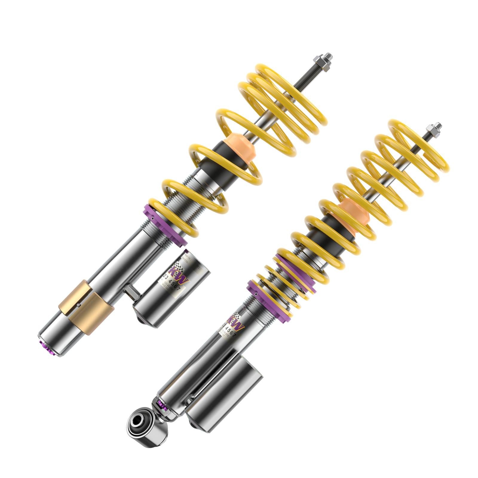 KW Coilover suspension V3 inox (incl. deactivation for electronic dampers) BMW 5 (E60) 12/2001-03/2010