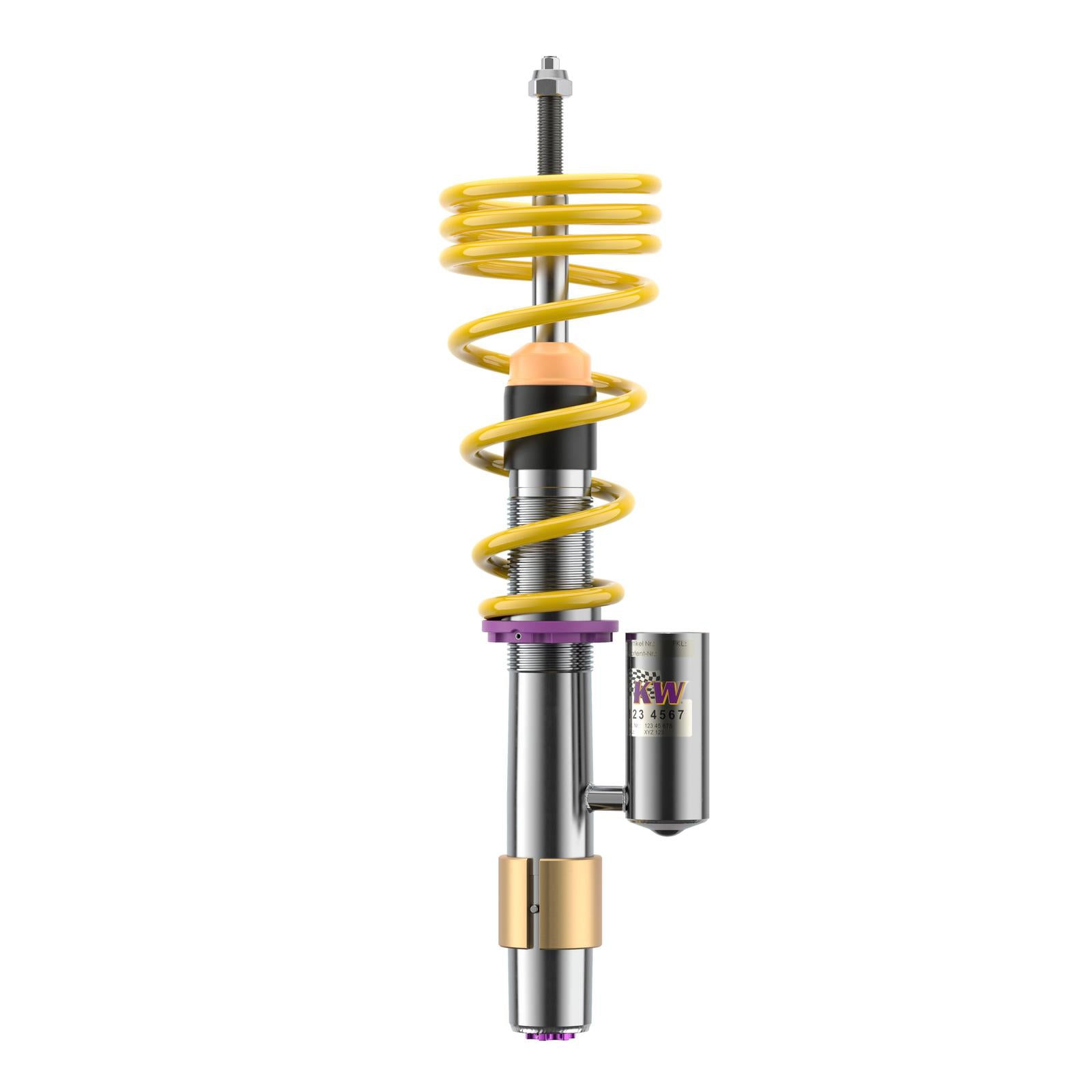 KW Coilover suspension V3 inox (incl. deactivation for electronic dampers) BMW 5 (E60) 12/2001-03/2010