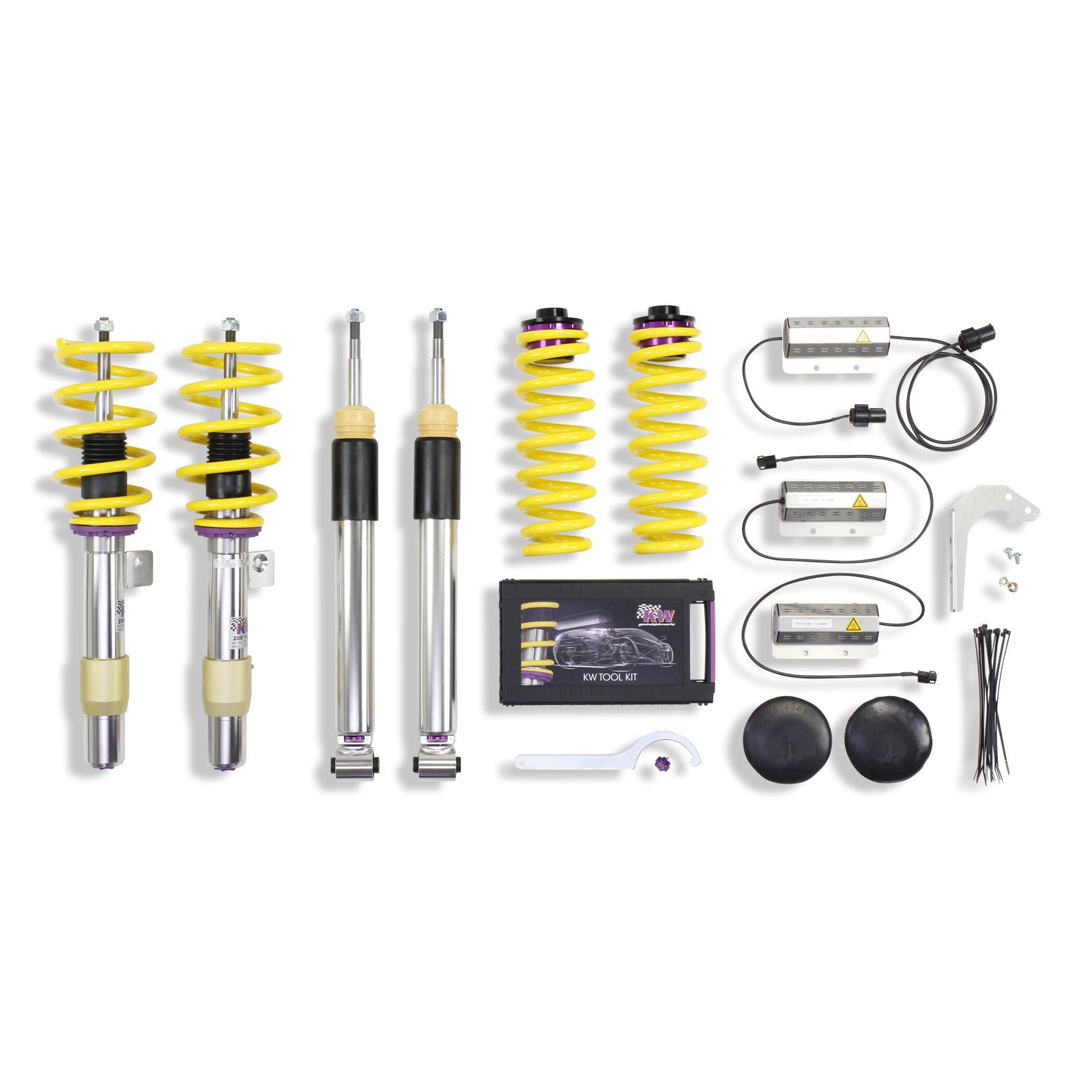 KW Coilover suspension V3 inox (incl. deactivation for electronic dampers) BMW 3 Coupe (E92) 01/2005-12/2013