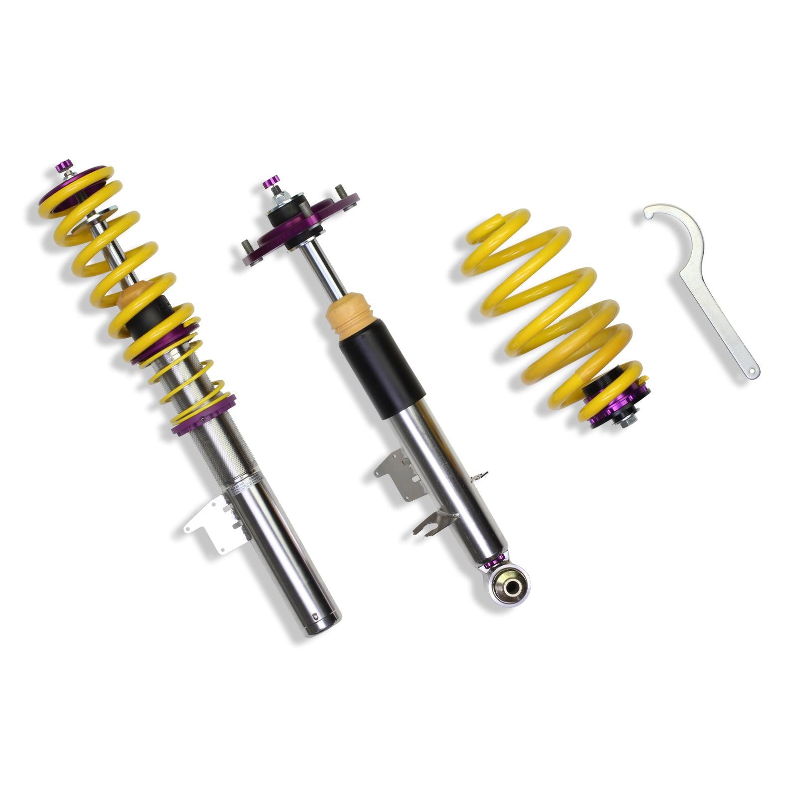 KW Coilover suspension V3 inox (incl. deactivation for electronic dampers) BMW X5 (E70) 02/2006-07/2013 (35220086)