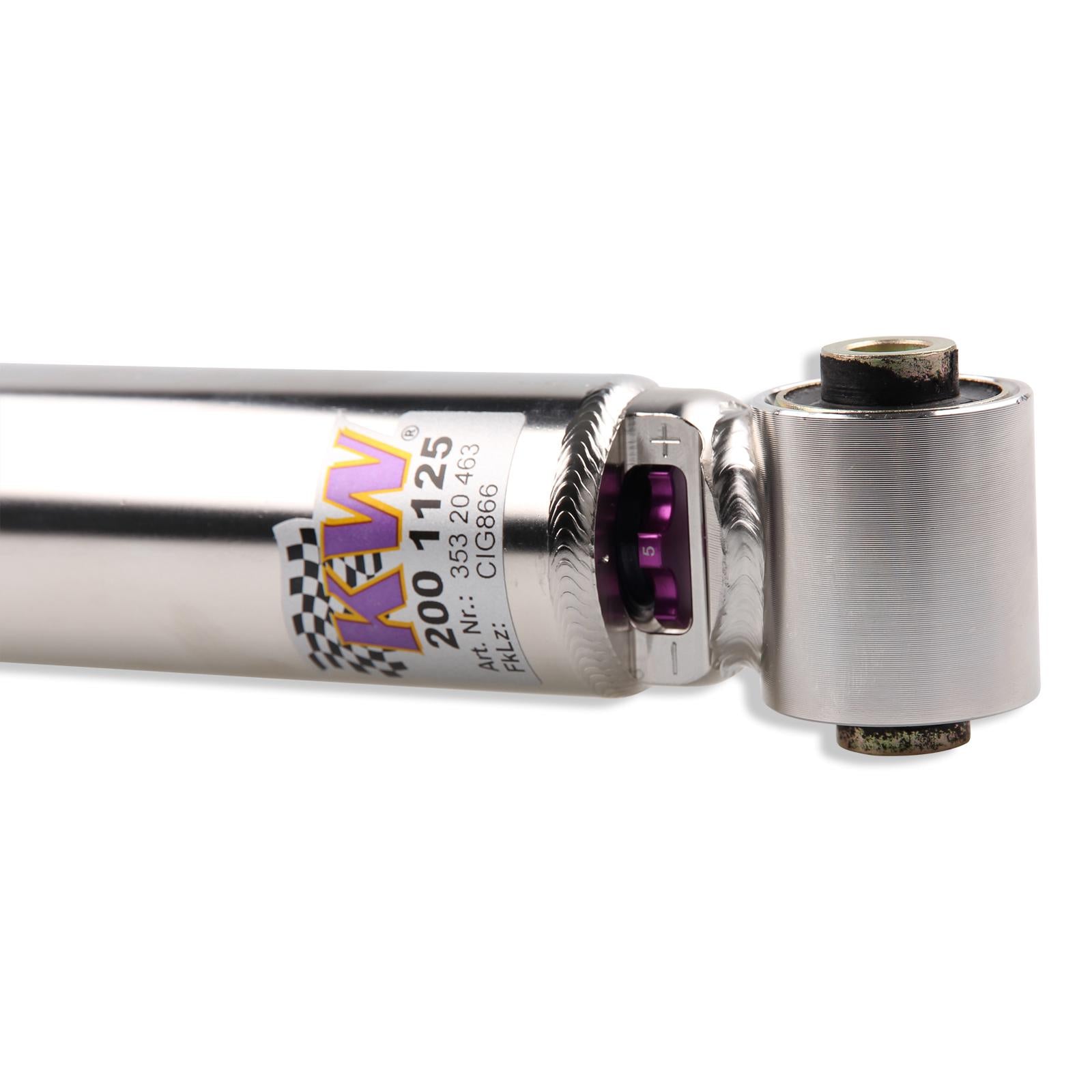 KW Coilover suspension V3 inox BMW 1 Coupe (E82) 10/2006-10/2013 (35220095)