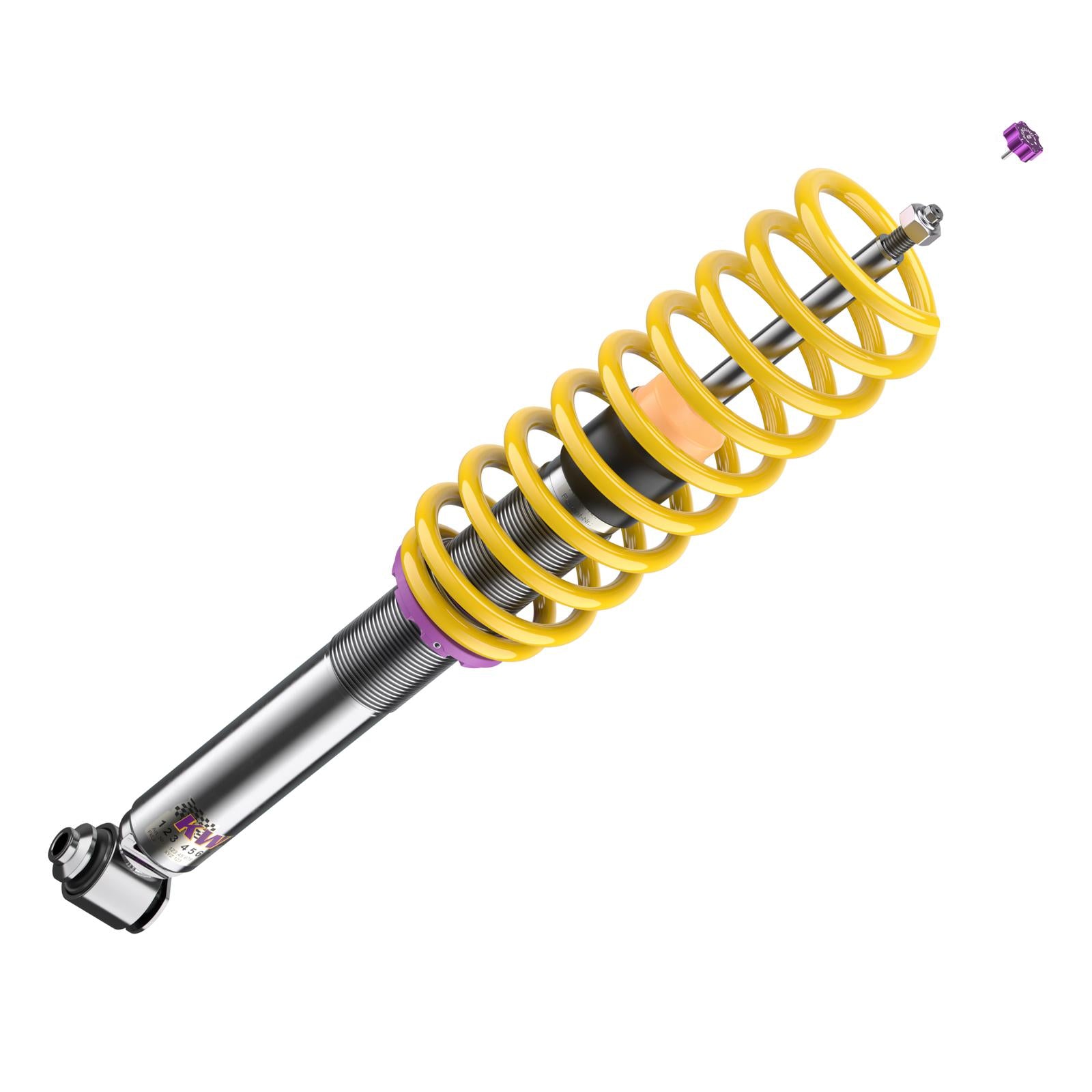 KW Coilover suspension V3 inox (incl. deactivation for electronic dampers) BMW 5 (F10) 01/2009-10/2016 (35220098)