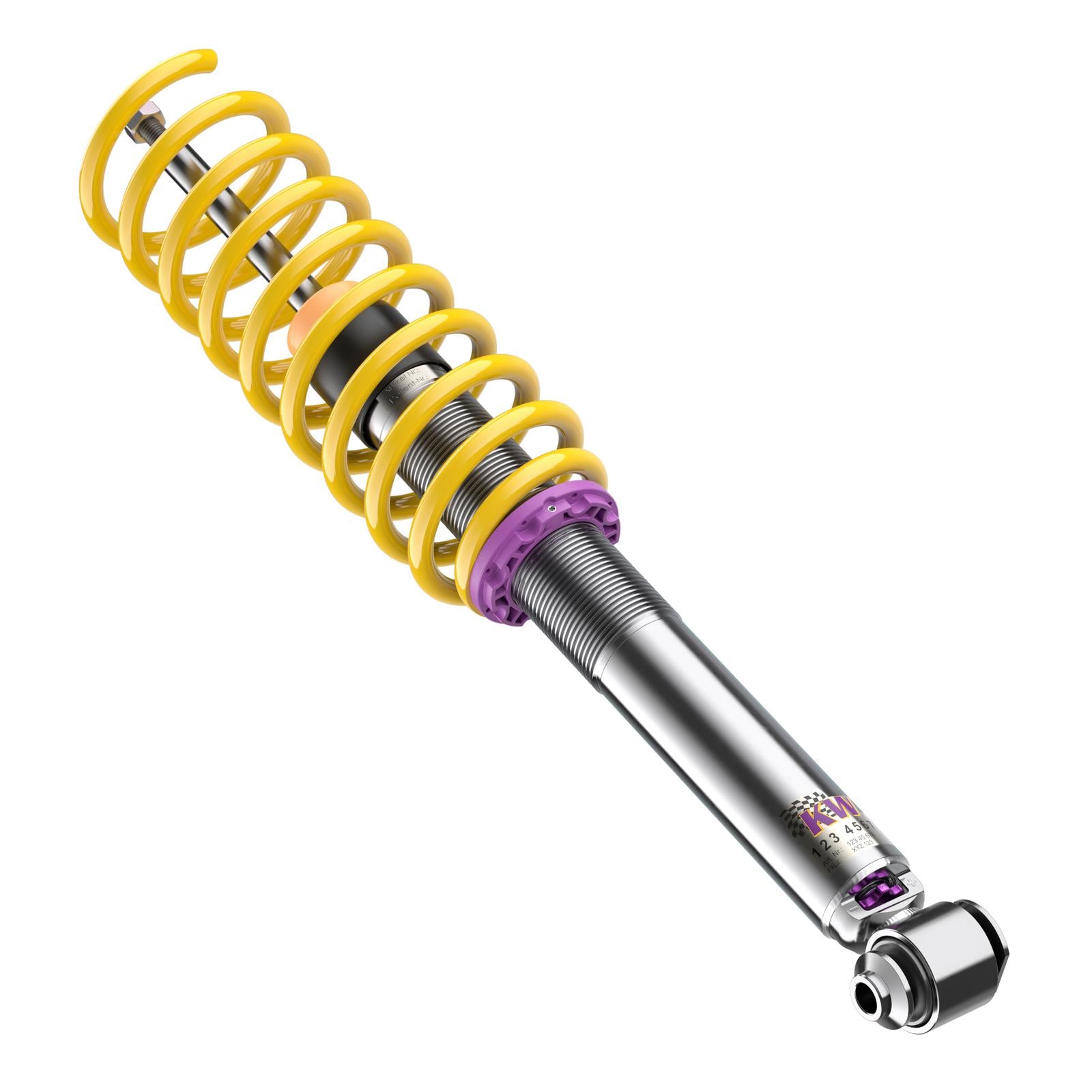 KW Coilover suspension V3 inox (incl. deactivation for electronic dampers) BMW 5 (F10) 01/2009-10/2016 (35220098)