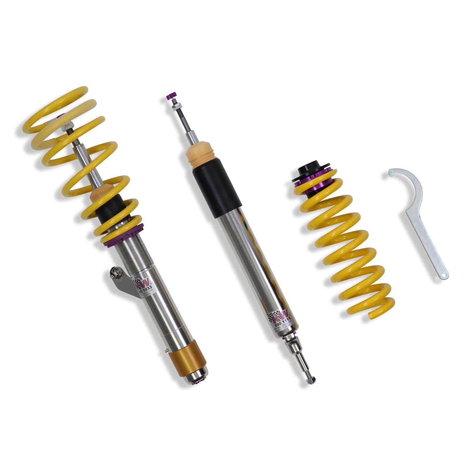 KW Coilover suspension V3 inox BMW X1 (E84) 03/2009-06/2015 (35220099)