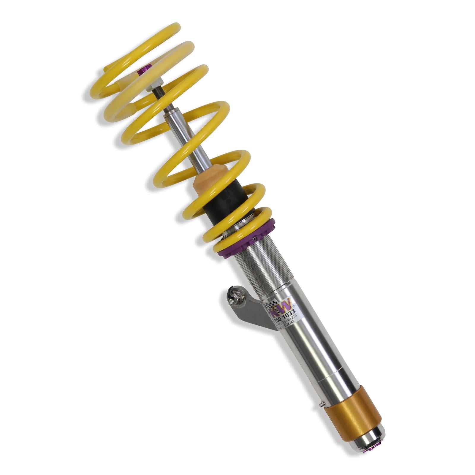 KW Coilover suspension V3 inox BMW X1 (E84) 03/2009-06/2015 (35220099)