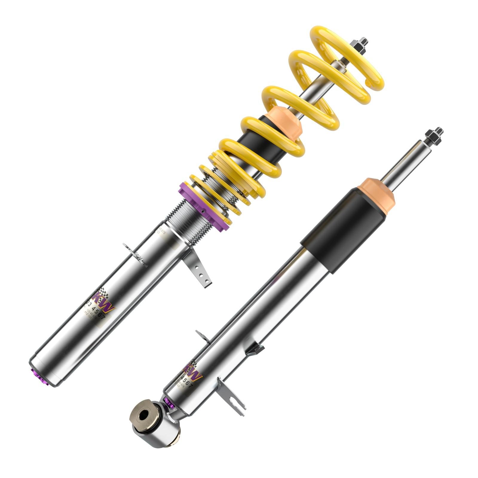 KW Coilover suspension V3 inox BMW X5 (F15, F85) 08/2013-07/2018 (352200AL)