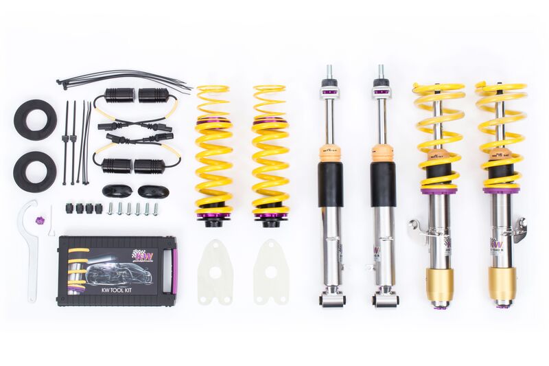 KW Coilover suspension V3 inox (incl. deactivation for electronic dampers) BMW 3 (F30, F80) 03/2011-10/2018 (352200AP)