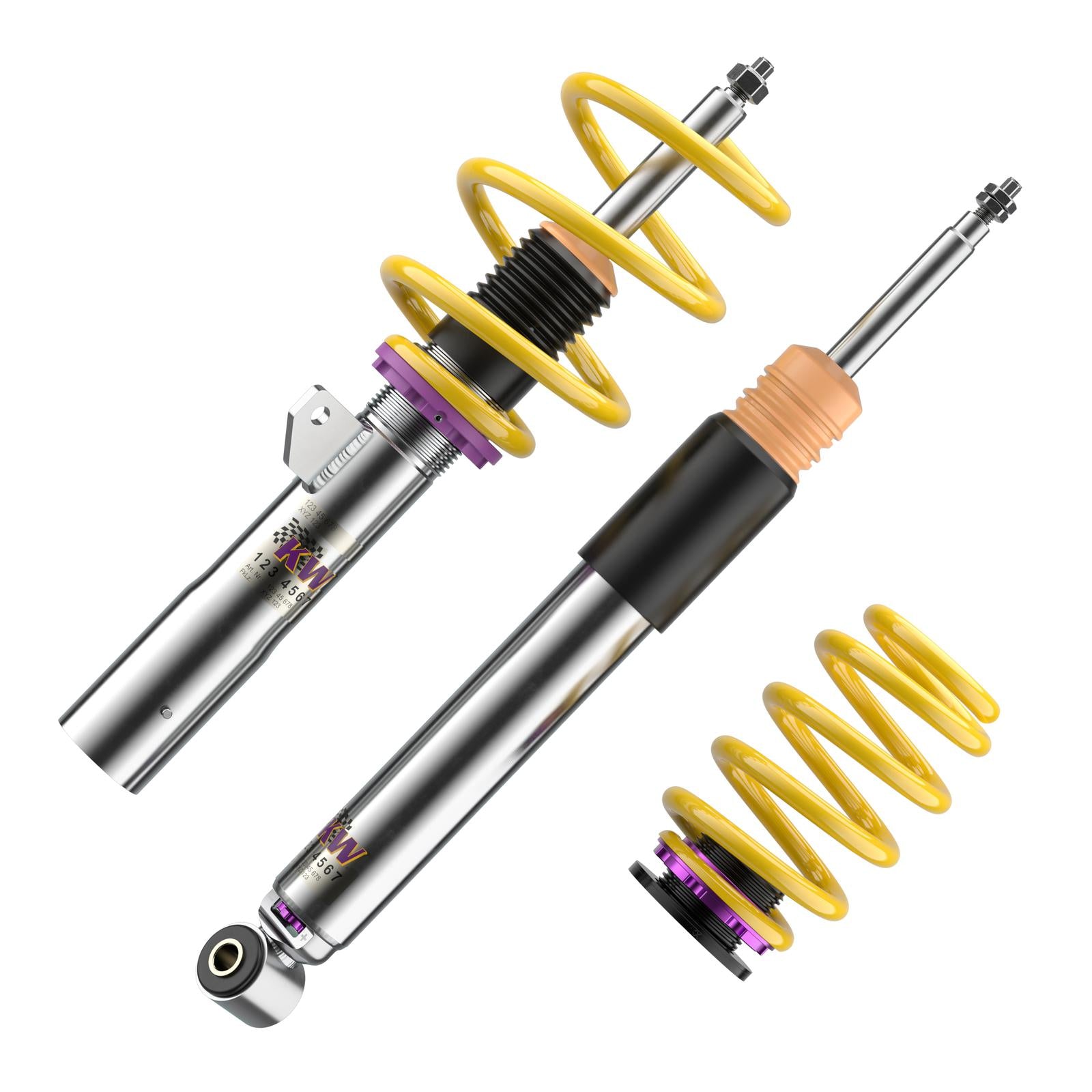 KW Coilover suspension V3 inox MINI (F55) 09/2013-