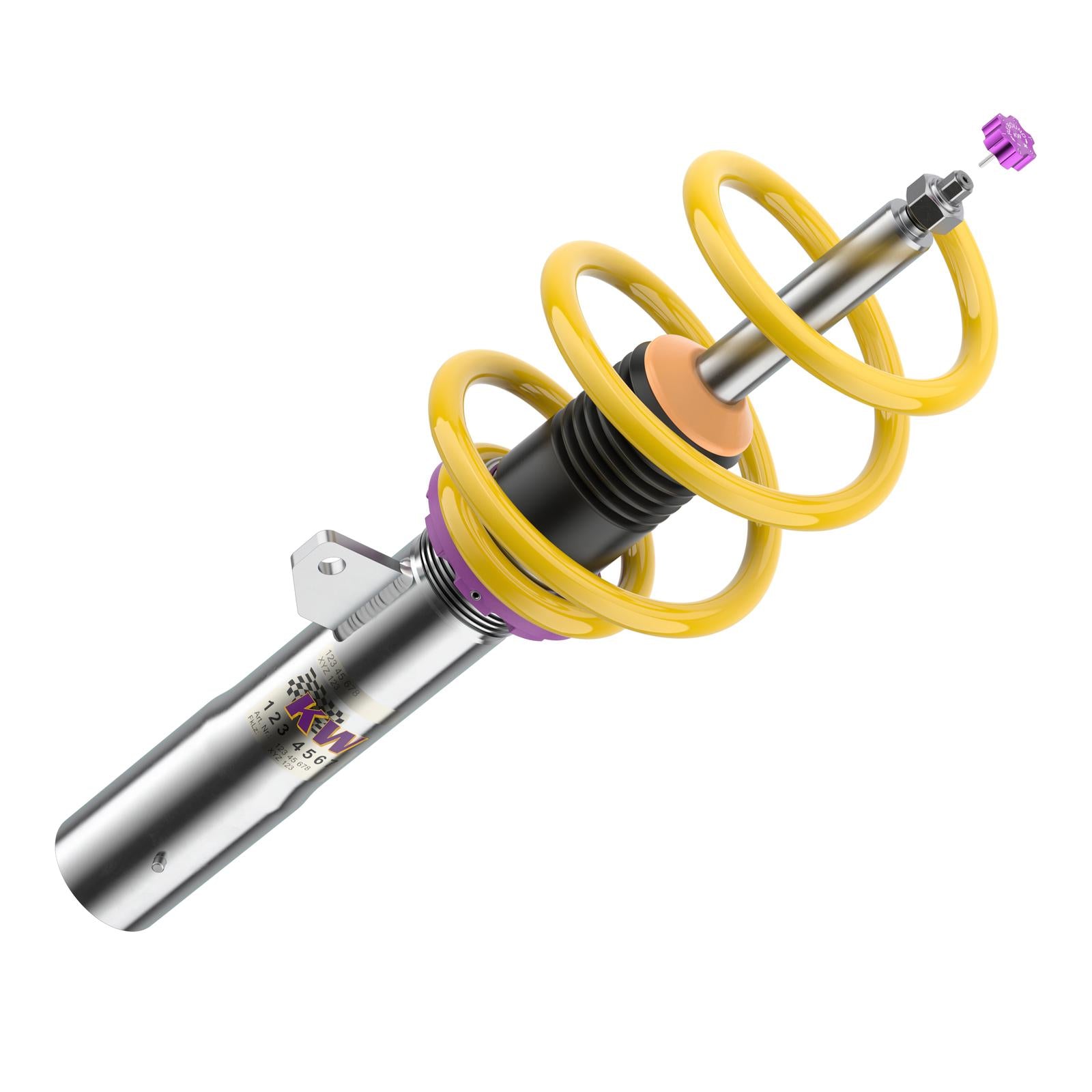 KW Coilover suspension V3 inox MINI (F55) 09/2013-