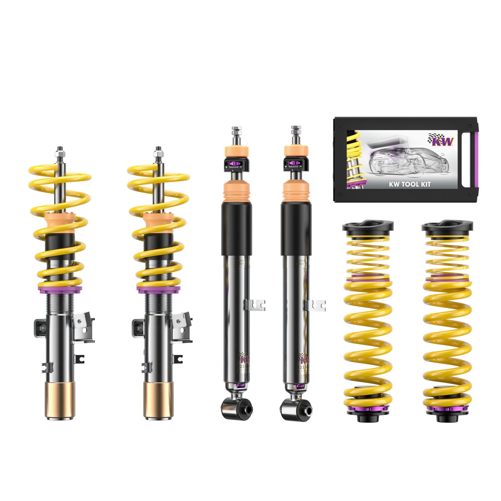 KW Coilover suspension V3 inox BMW 3 Touring (G21) 07/2019- (352200DU)
