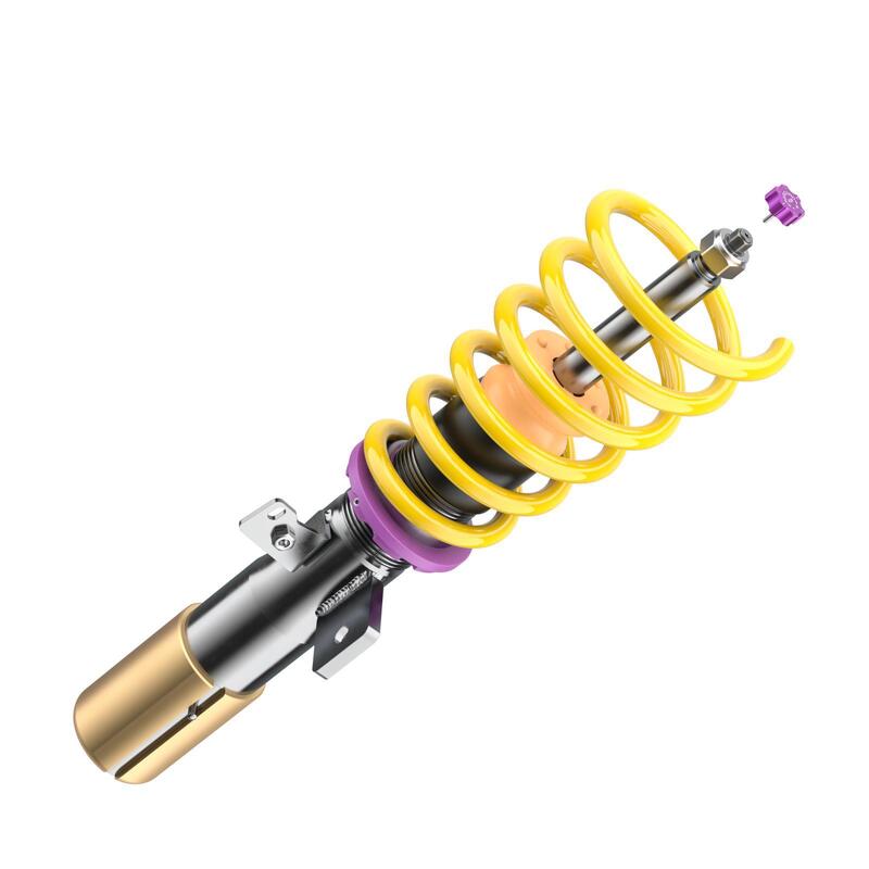 KW Coilover suspension V3 inox (incl. deactivation for electronic dampers) BMW 4 Convertible (G23) 11/2020-