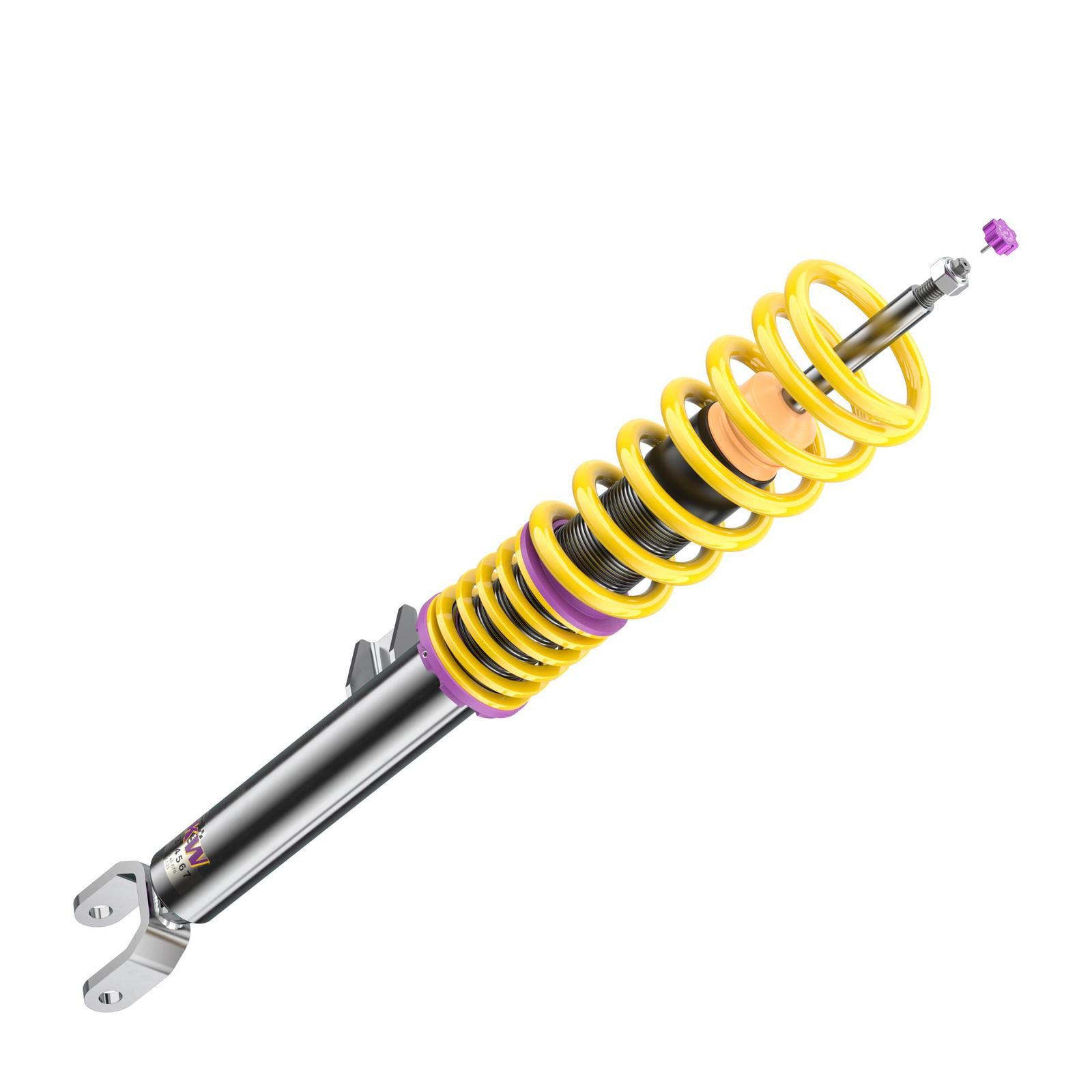 KW Coilover suspension V3 inox for BMW 6 Gran Turismo (G32) G6GT 06/2017-