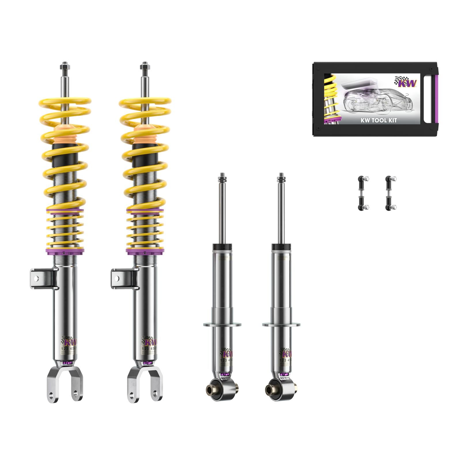 KW Coilover suspension V3 inox for BMW 5 Touring (G31) G5K 03/2017-