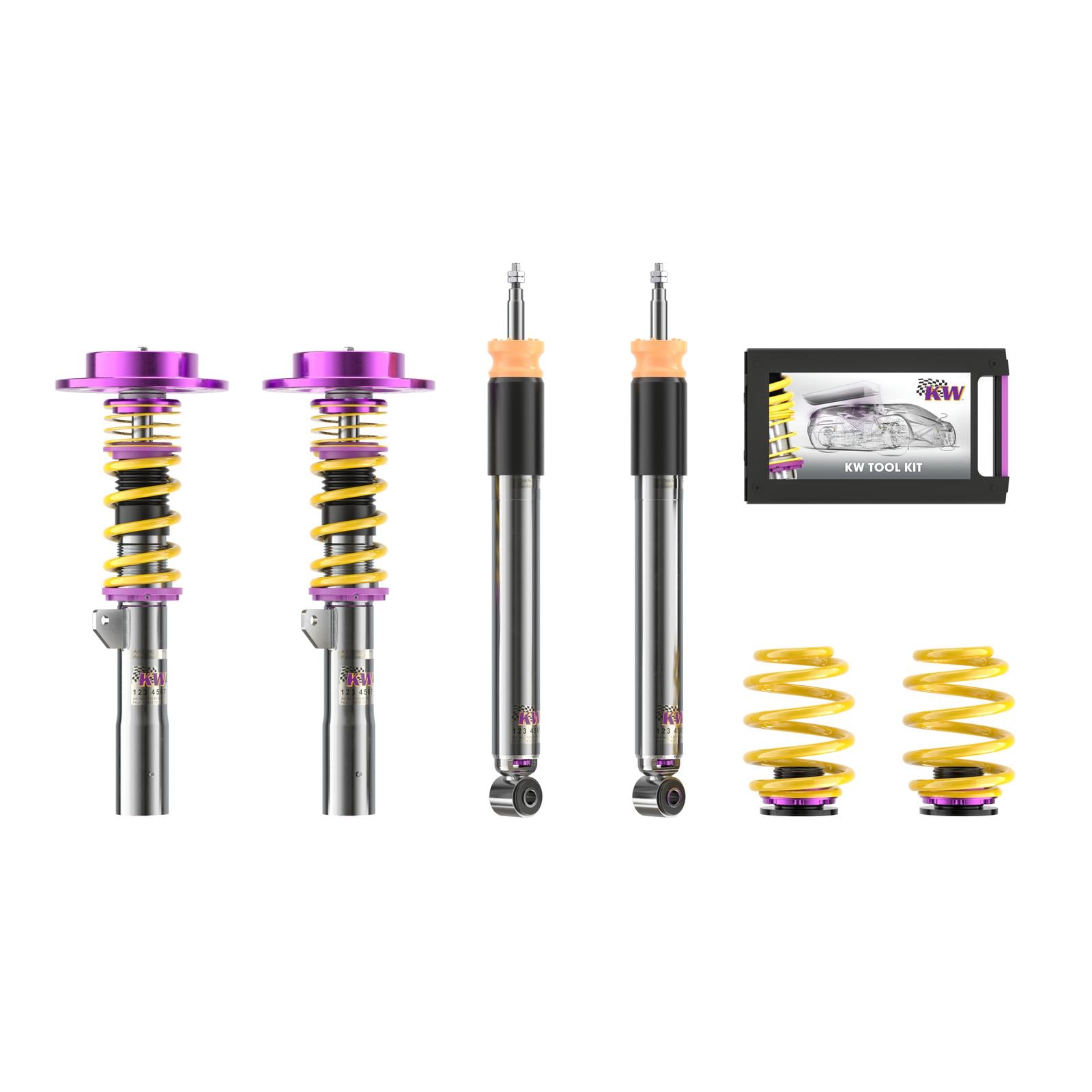 KW Coilover suspension V3 Clubsport incl. top mounts MINI (F56) 12/2013- (352208DT)