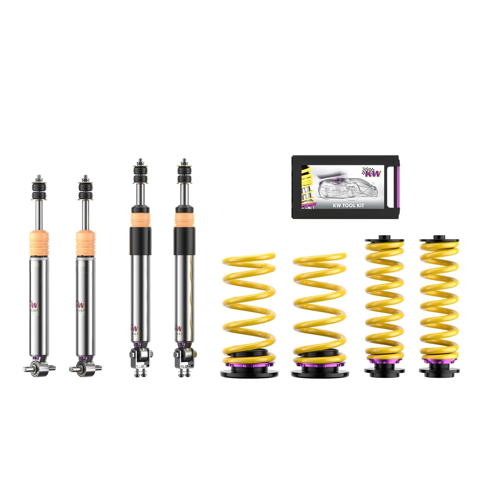 KW Coilover suspension V3 inox MERCEDES-BENZ SL Coupe (C107) 01/1972-08/1985