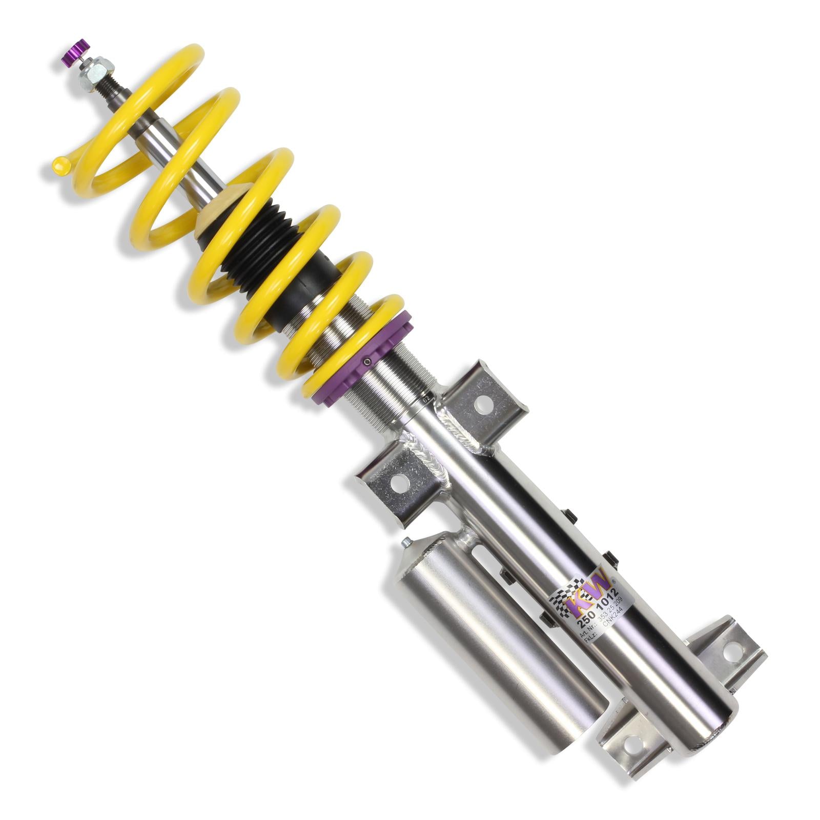 KW Coilover suspension V3 inox MERCEDES-BENZ C-CLASS (W204) 01/2007-01/2015