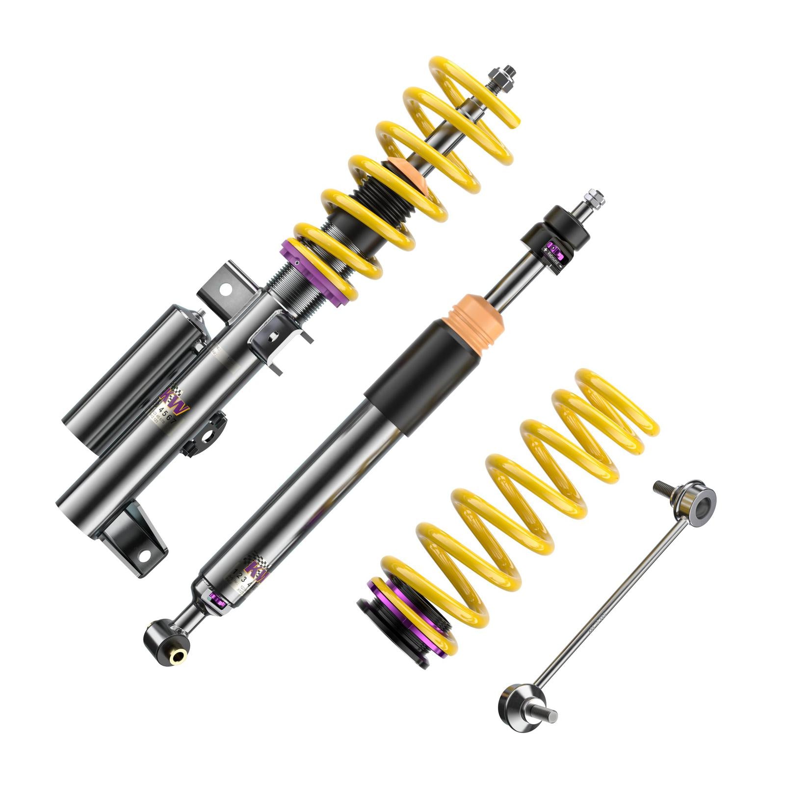 KW Coilover suspension V3 inox MERCEDES-BENZ C-CLASS T-Model (S204) 08/2007-08/2014 (35225035)