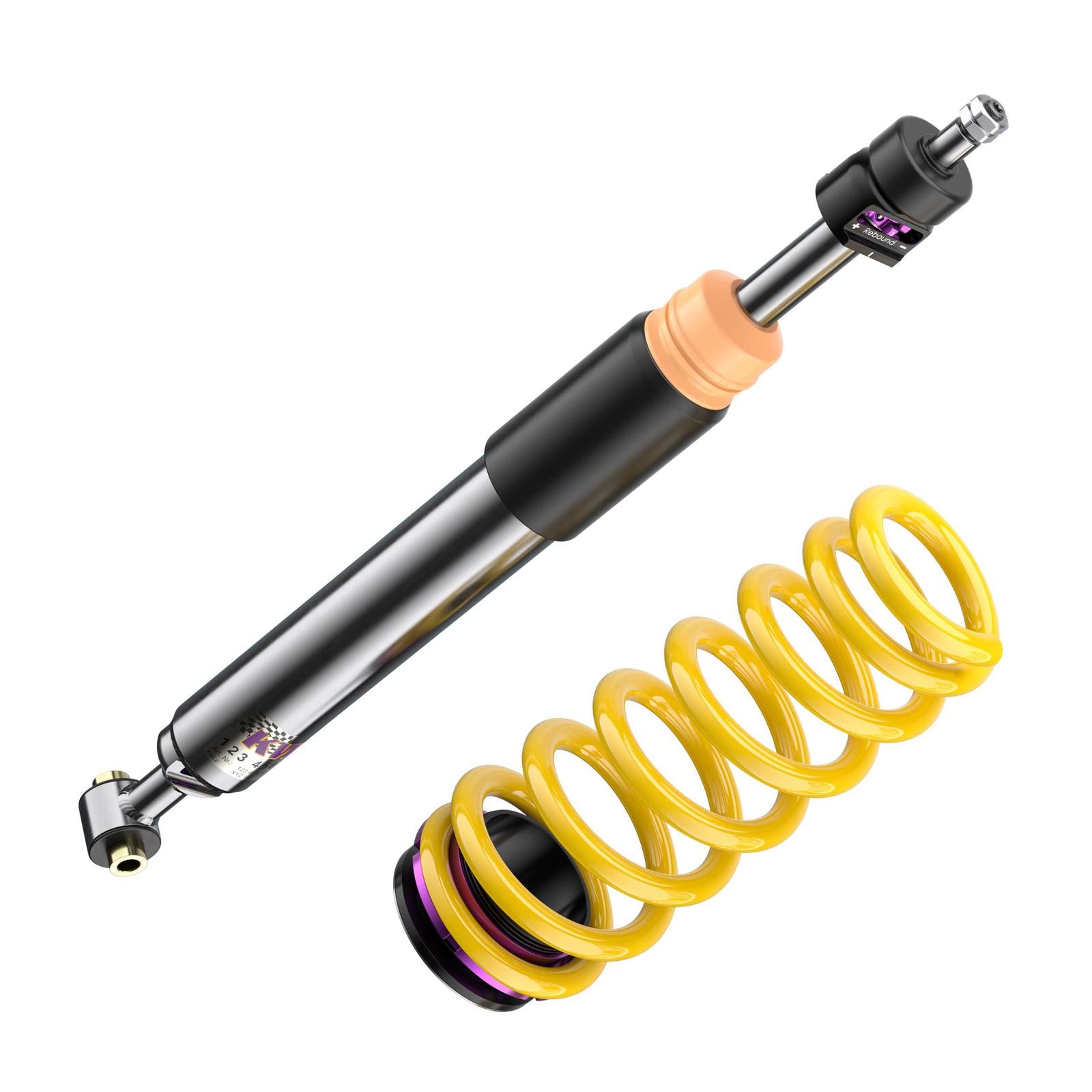 KW Coilover suspension V3 inox MERCEDES-BENZ C-CLASS T-Model (S204) 08/2007-08/2014 (35225035)