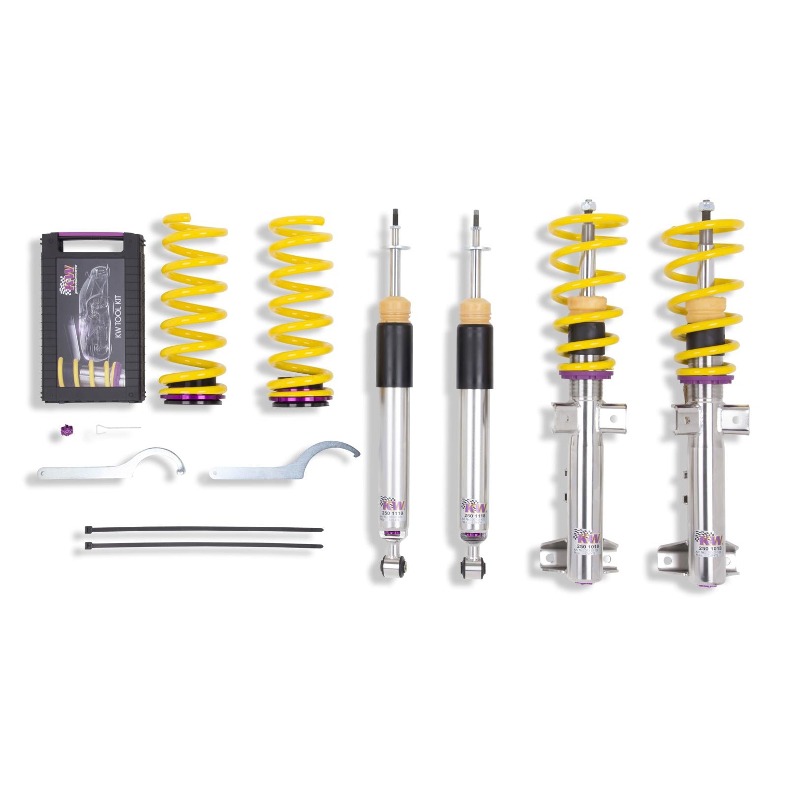 KW Coilover suspension V3 inox MERCEDES-BENZ SLC (R172) 01/2016-