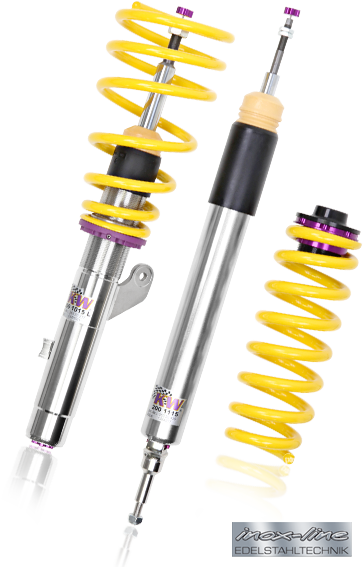 KW Coilover suspension V3 inox (incl. deactivation for electronic dampers) MERCEDES-BENZ E-CLASS Convertible (A207) 01/2010-12/2016 (35225062)