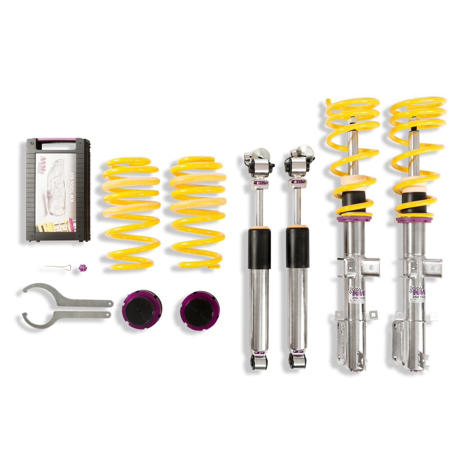 KW Coilover suspension V3 inox MERCEDES-BENZ V-CLASS (W447) 03/2014-