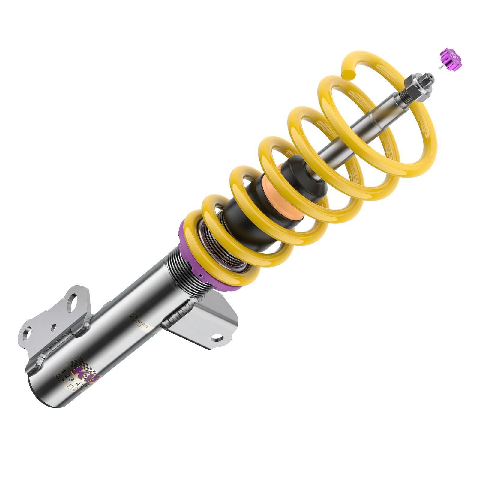 KW Coilover suspension V3 inox MERCEDES-BENZ A-CLASS (W176) 06/2012-05/2018 (35225092)