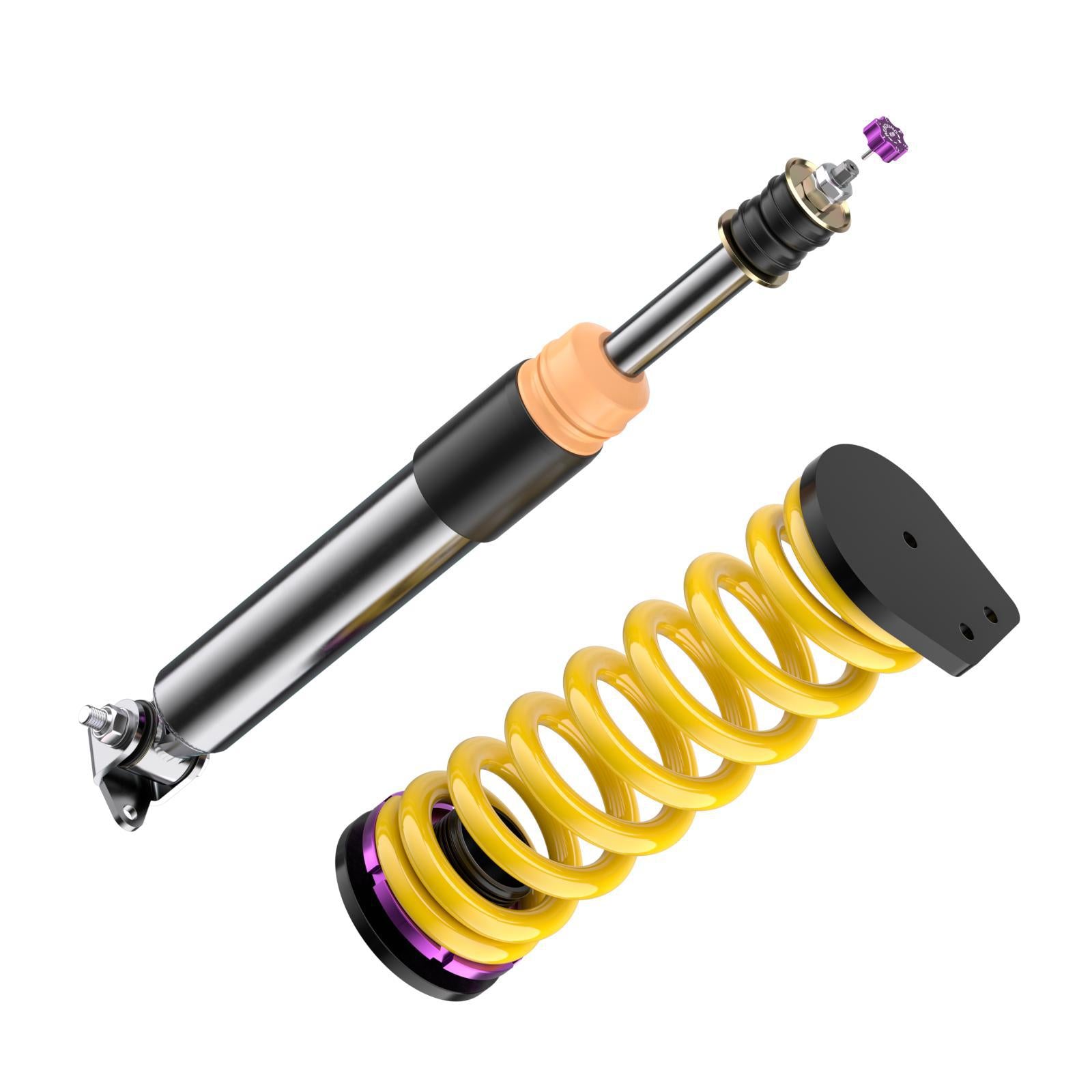 KW Coilover suspension V3 inox for Mercedes-Benz S-Class (W126) 126, 126032, 126024, 126025 10/1979-06/1991
